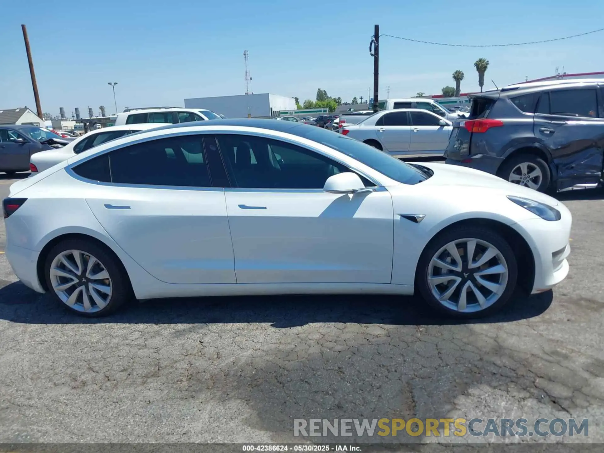 13 Photograph of a damaged car 5YJ3E1EAXLF806360 TESLA MODEL 3 2020
