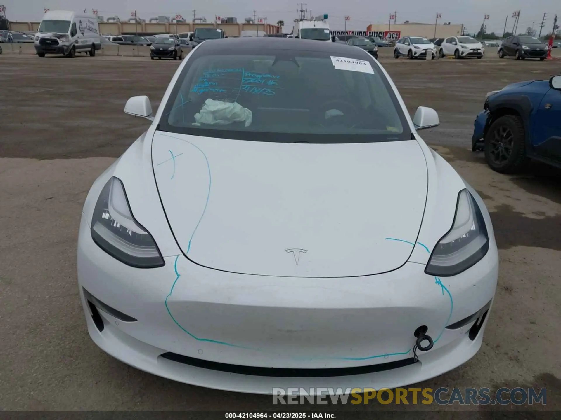 11 Photograph of a damaged car 5YJ3E1EAXLF806438 TESLA MODEL 3 2020