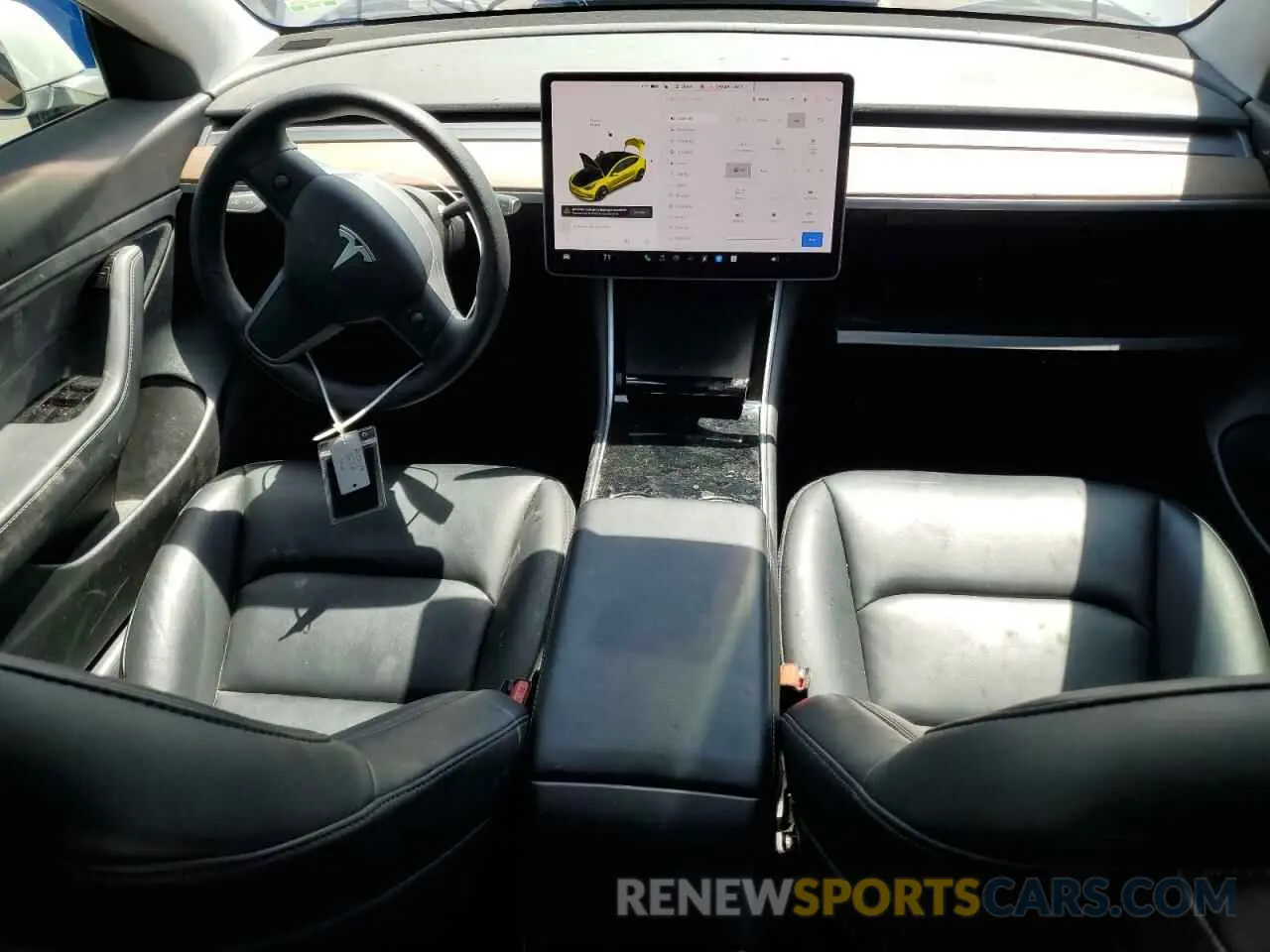 8 Photograph of a damaged car 5YJ3E1EAXLF807556 TESLA MODEL 3 2020