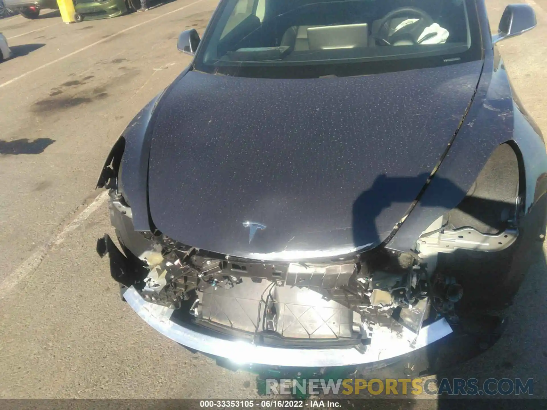 10 Photograph of a damaged car 5YJ3E1EAXLF807900 TESLA MODEL 3 2020