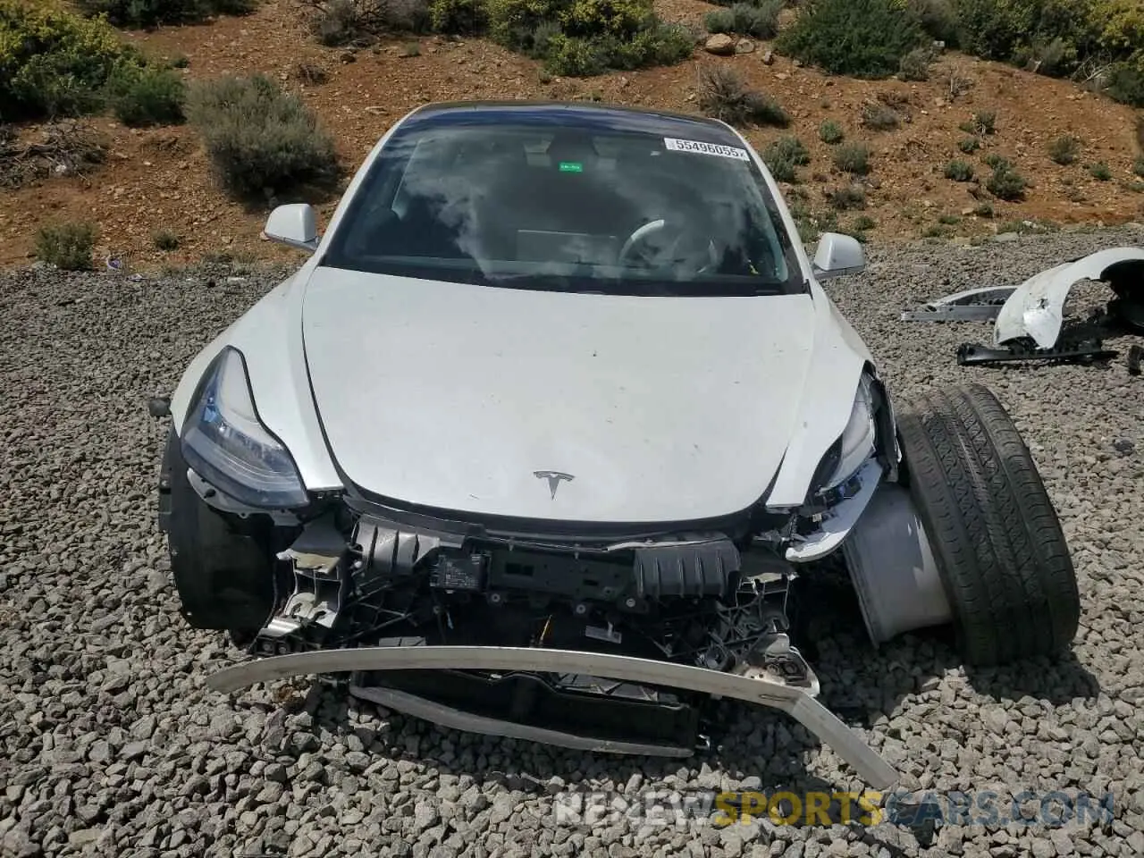 5 Photograph of a damaged car 5YJ3E1EB0LF512250 TESLA MODEL 3 2020