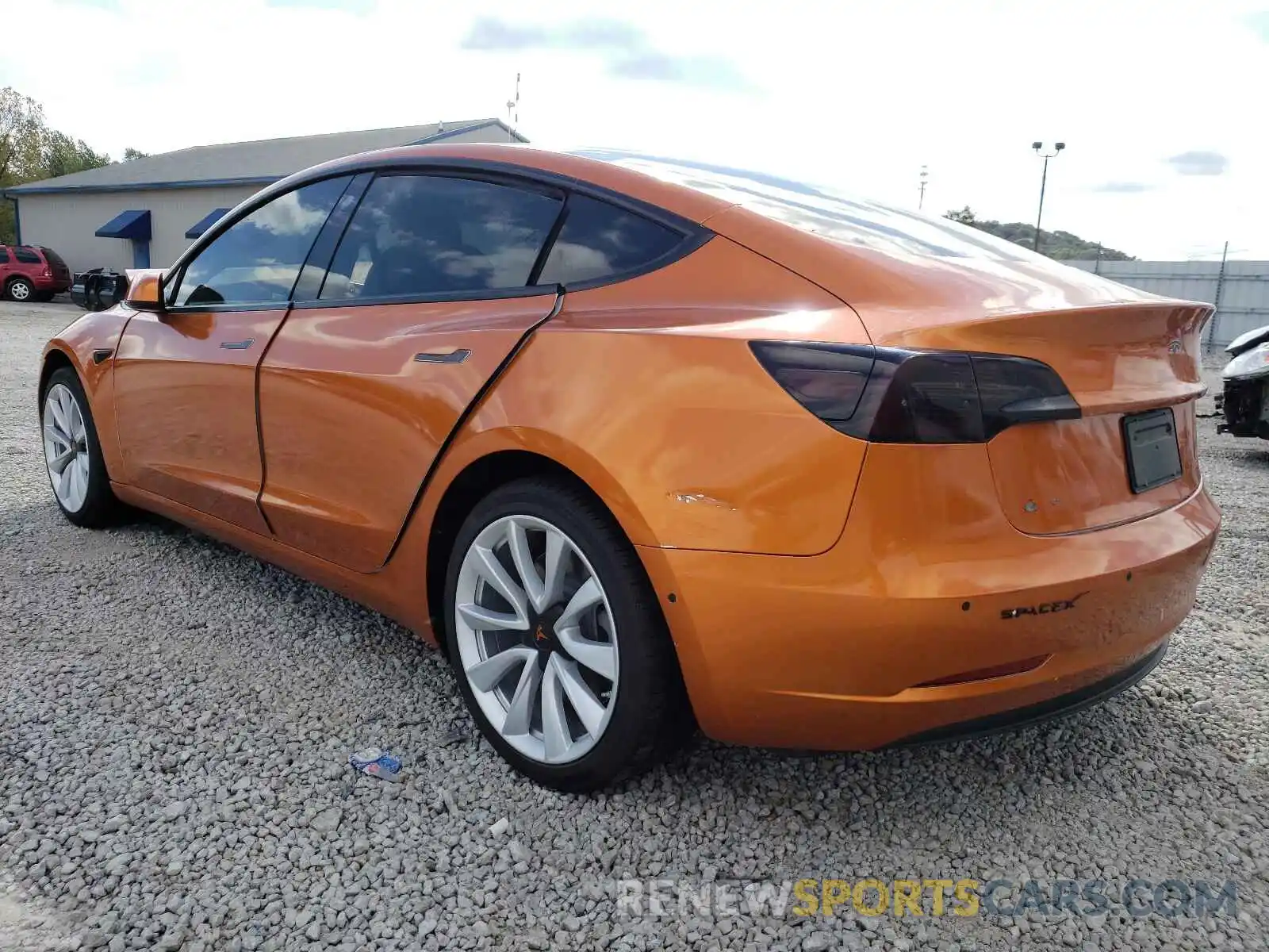 3 Photograph of a damaged car 5YJ3E1EB0LF513723 TESLA MODEL 3 2020