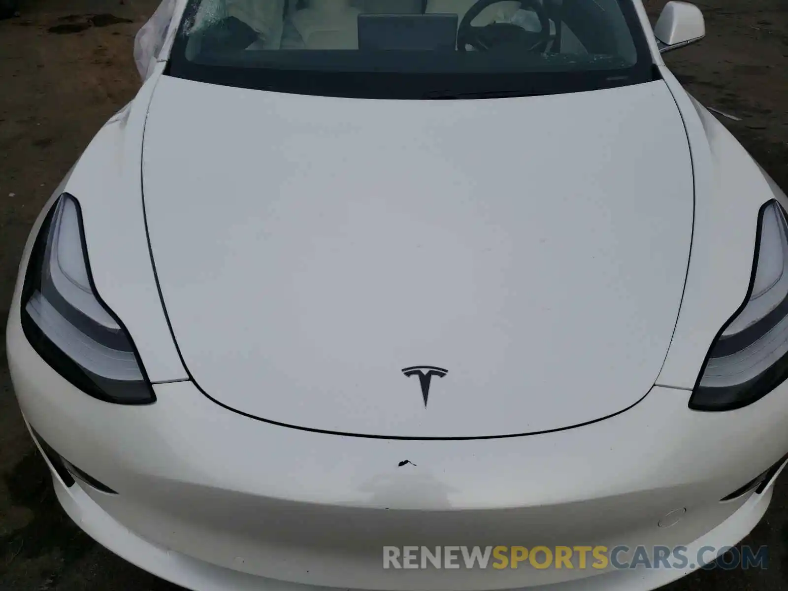 7 Photograph of a damaged car 5YJ3E1EB0LF606998 TESLA MODEL 3 2020