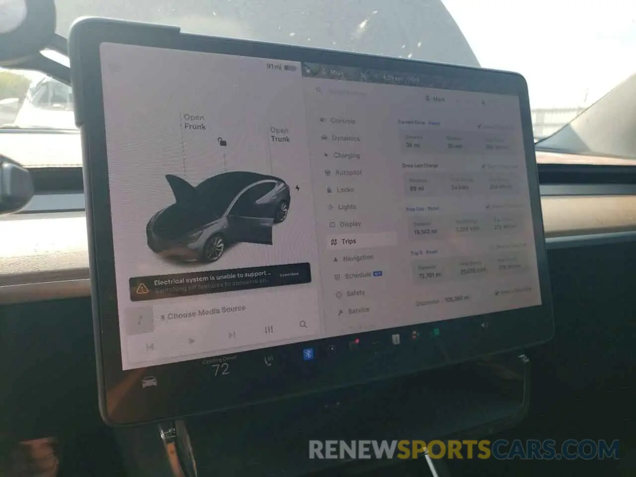 9 Photograph of a damaged car 5YJ3E1EB0LF619864 TESLA MODEL 3 2020