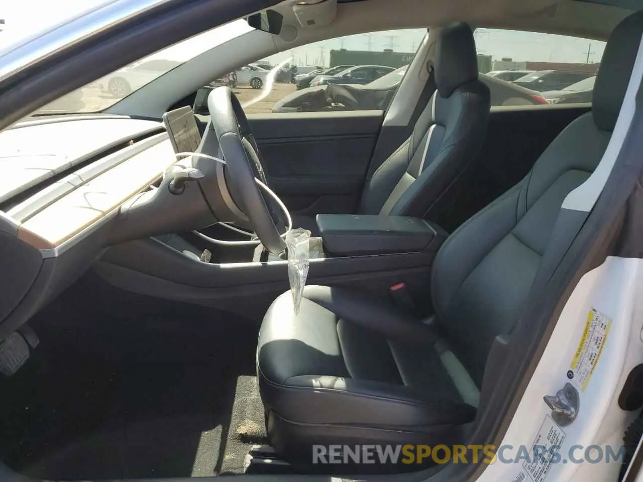 7 Photograph of a damaged car 5YJ3E1EB0LF620951 TESLA MODEL 3 2020