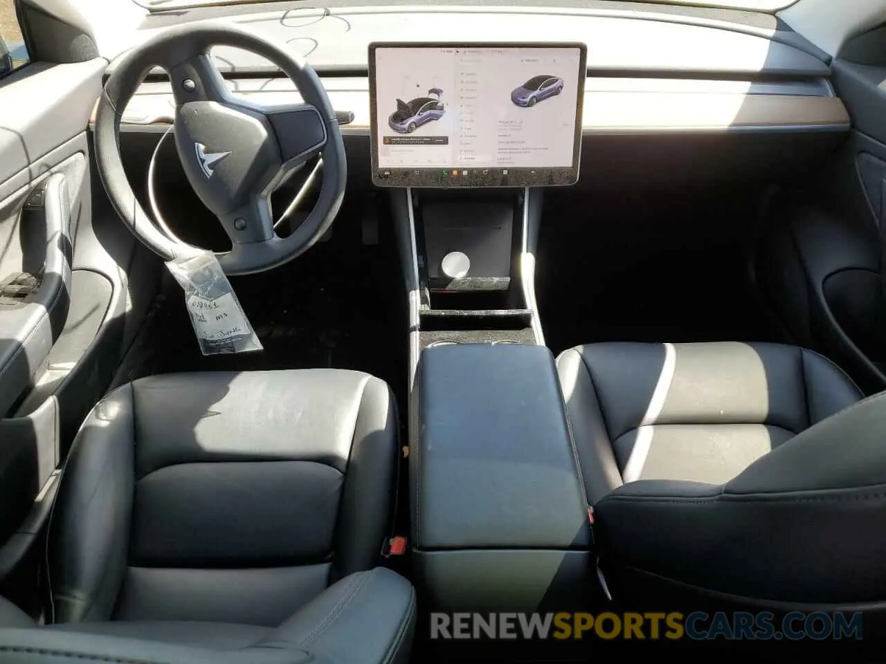 8 Photograph of a damaged car 5YJ3E1EB0LF620951 TESLA MODEL 3 2020