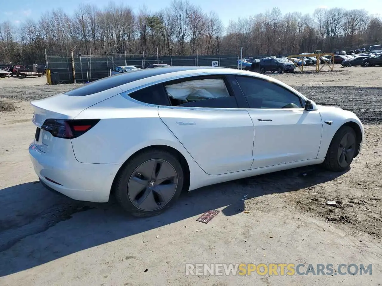 3 Photograph of a damaged car 5YJ3E1EB0LF628130 TESLA MODEL 3 2020
