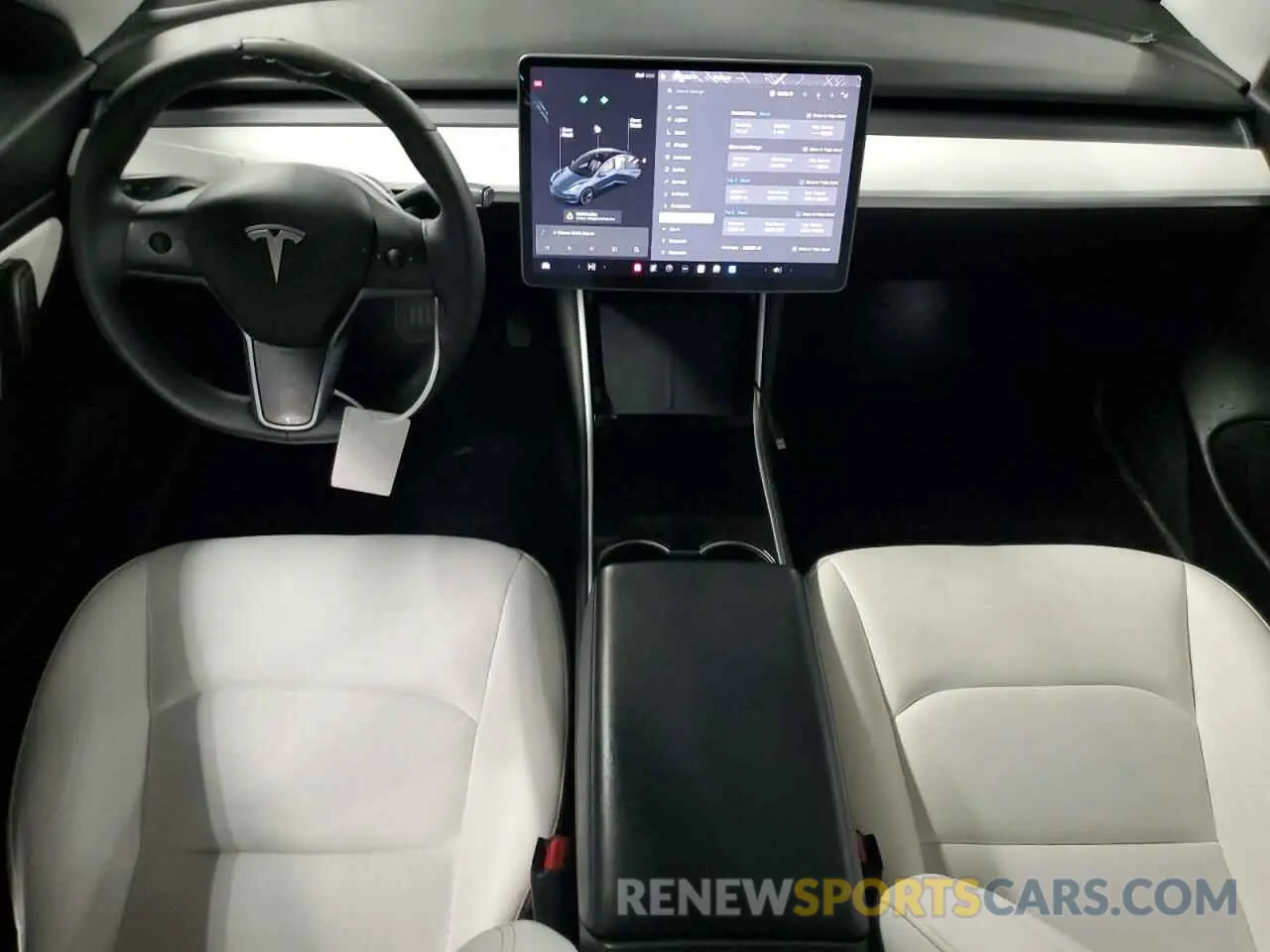8 Photograph of a damaged car 5YJ3E1EB0LF640052 TESLA MODEL 3 2020