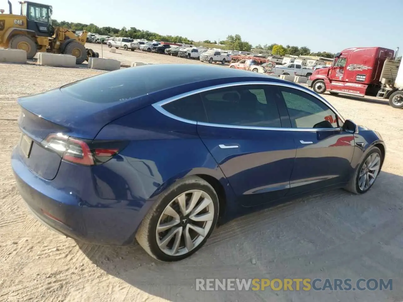 3 Photograph of a damaged car 5YJ3E1EB0LF651066 TESLA MODEL 3 2020