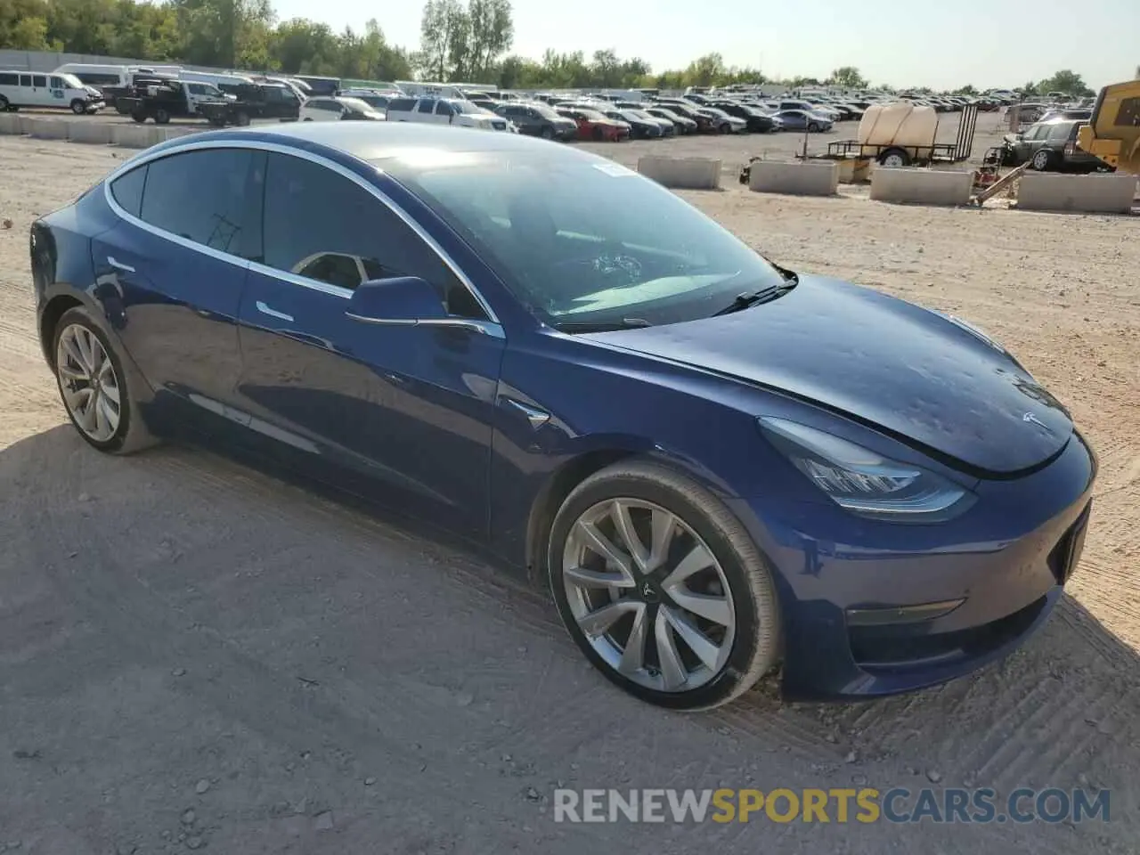 4 Photograph of a damaged car 5YJ3E1EB0LF651066 TESLA MODEL 3 2020