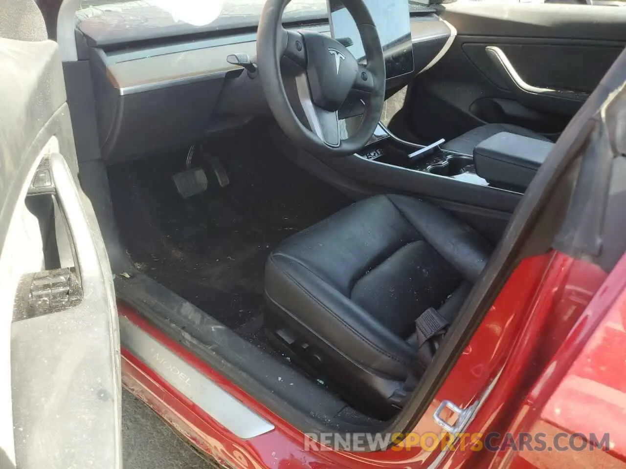 8 Photograph of a damaged car 5YJ3E1EB0LF664366 TESLA MODEL 3 2020