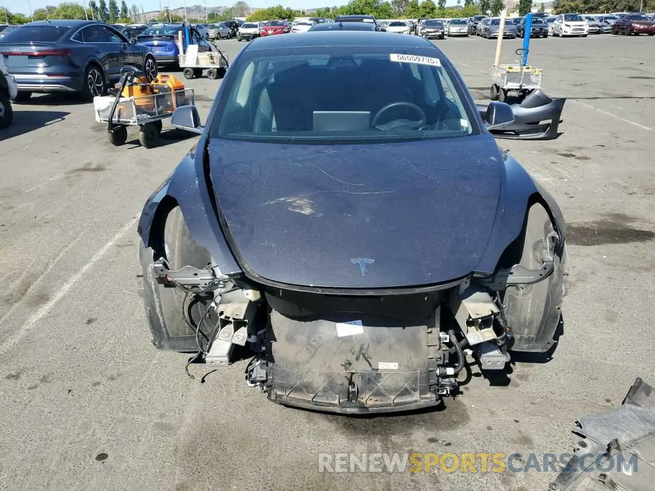 5 Photograph of a damaged car 5YJ3E1EB0LF710617 TESLA MODEL 3 2020