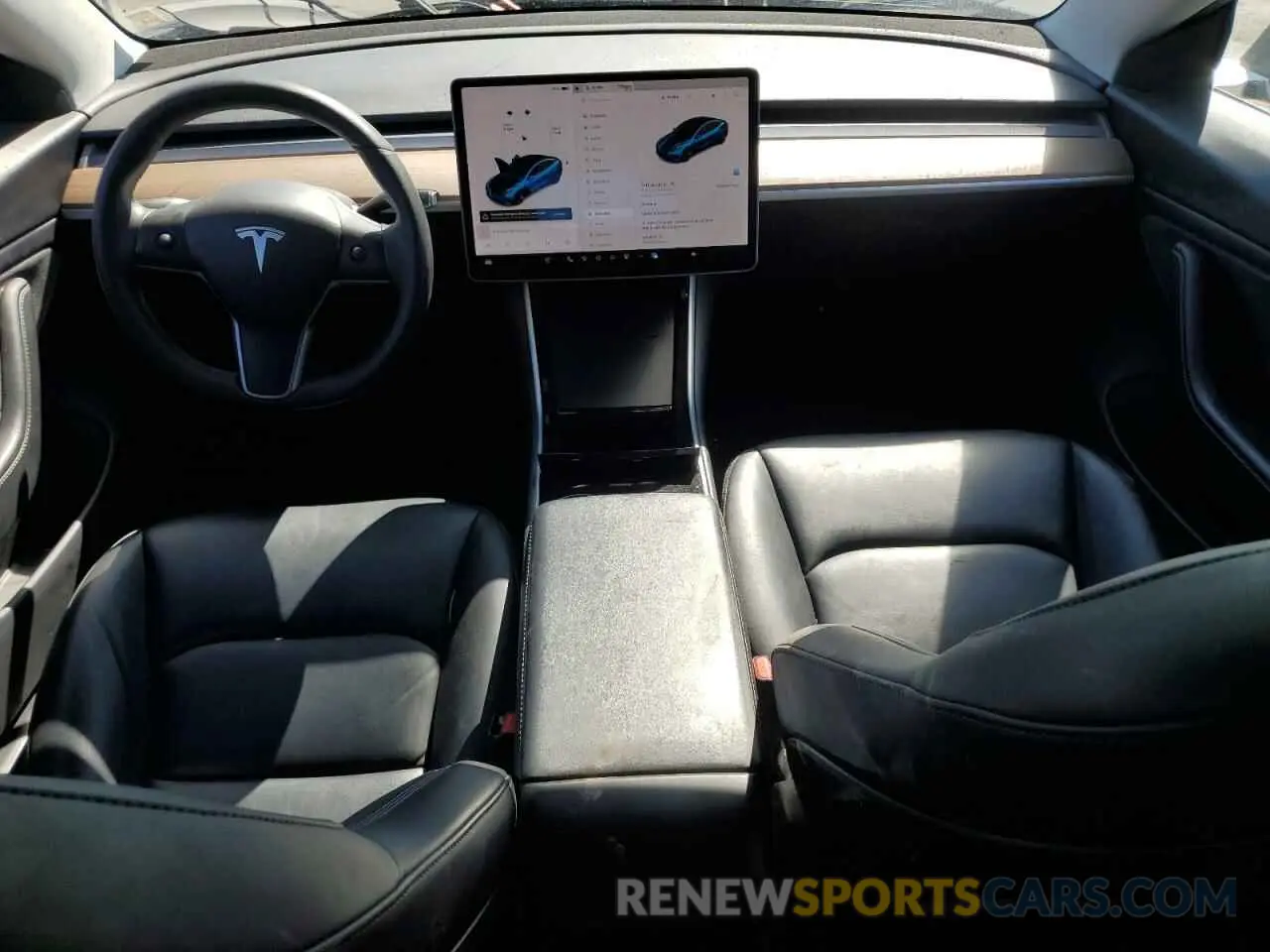 8 Photograph of a damaged car 5YJ3E1EB0LF710617 TESLA MODEL 3 2020