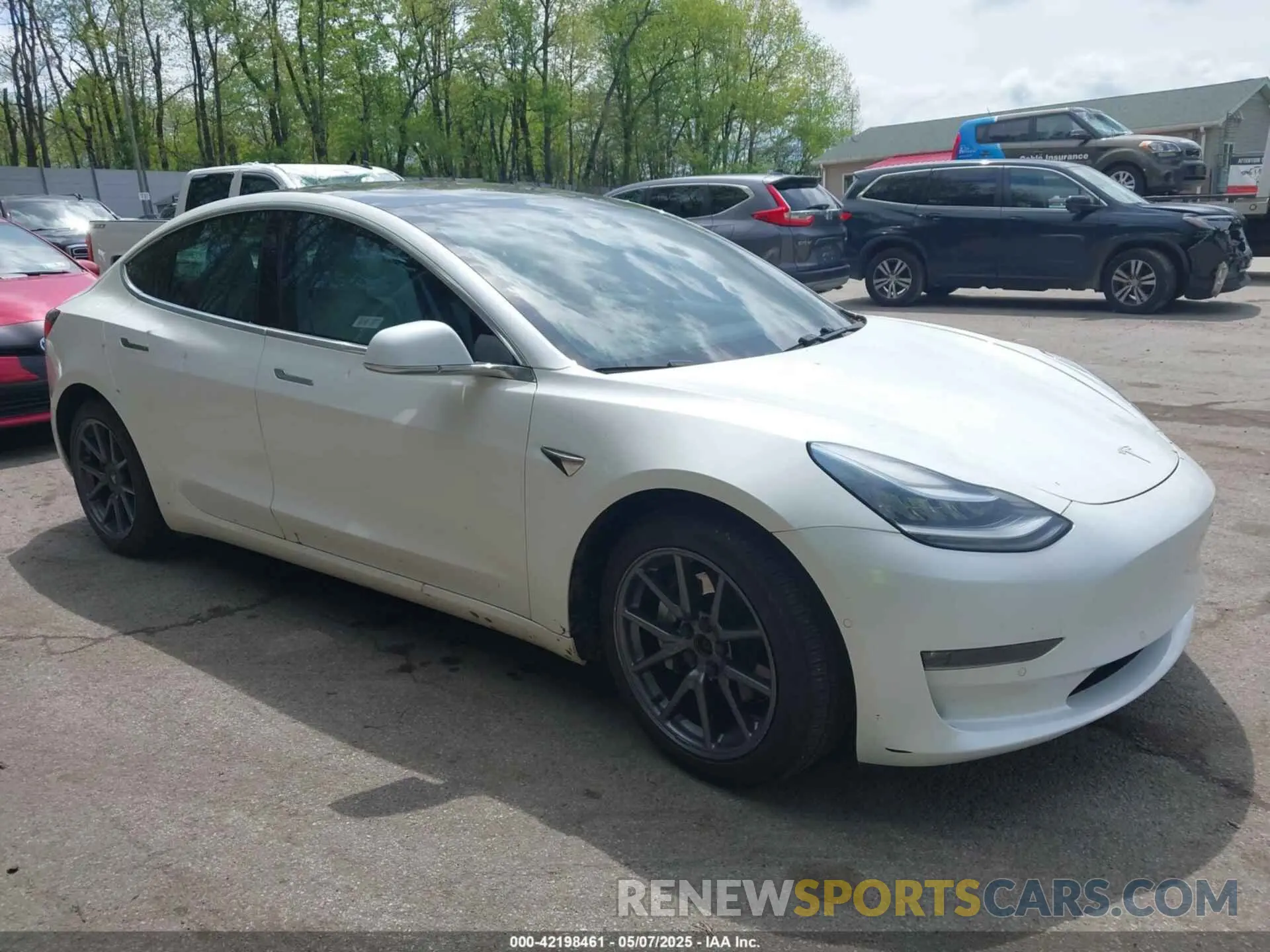 1 Photograph of a damaged car 5YJ3E1EB0LF712545 TESLA MODEL 3 2020