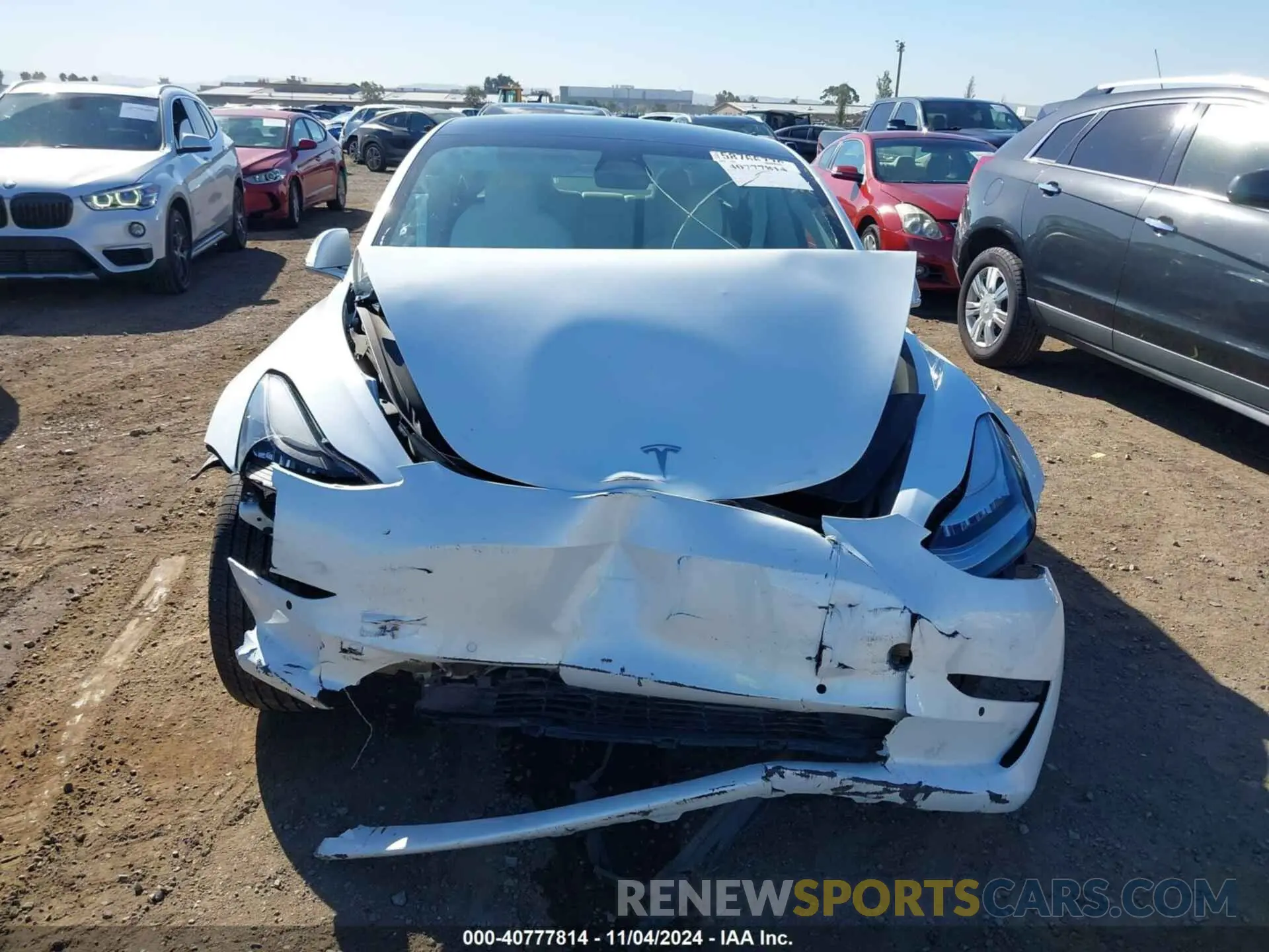 11 Photograph of a damaged car 5YJ3E1EB0LF720144 TESLA MODEL 3 2020