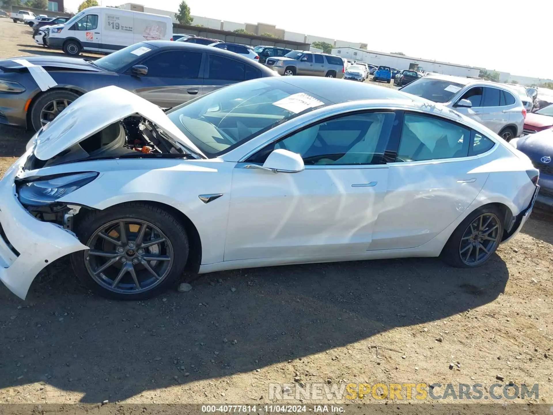 13 Photograph of a damaged car 5YJ3E1EB0LF720144 TESLA MODEL 3 2020