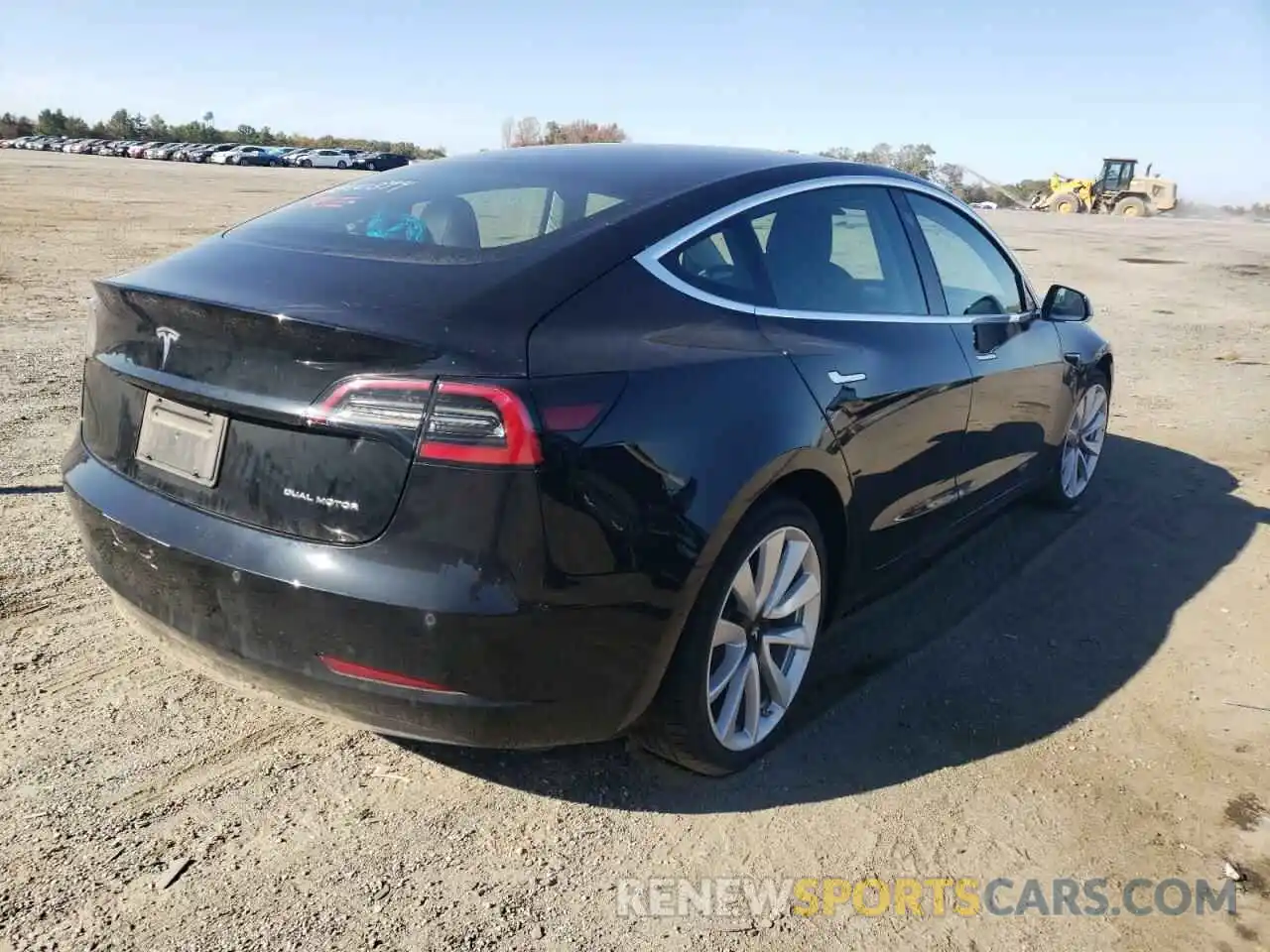 4 Photograph of a damaged car 5YJ3E1EB0LF783034 TESLA MODEL 3 2020