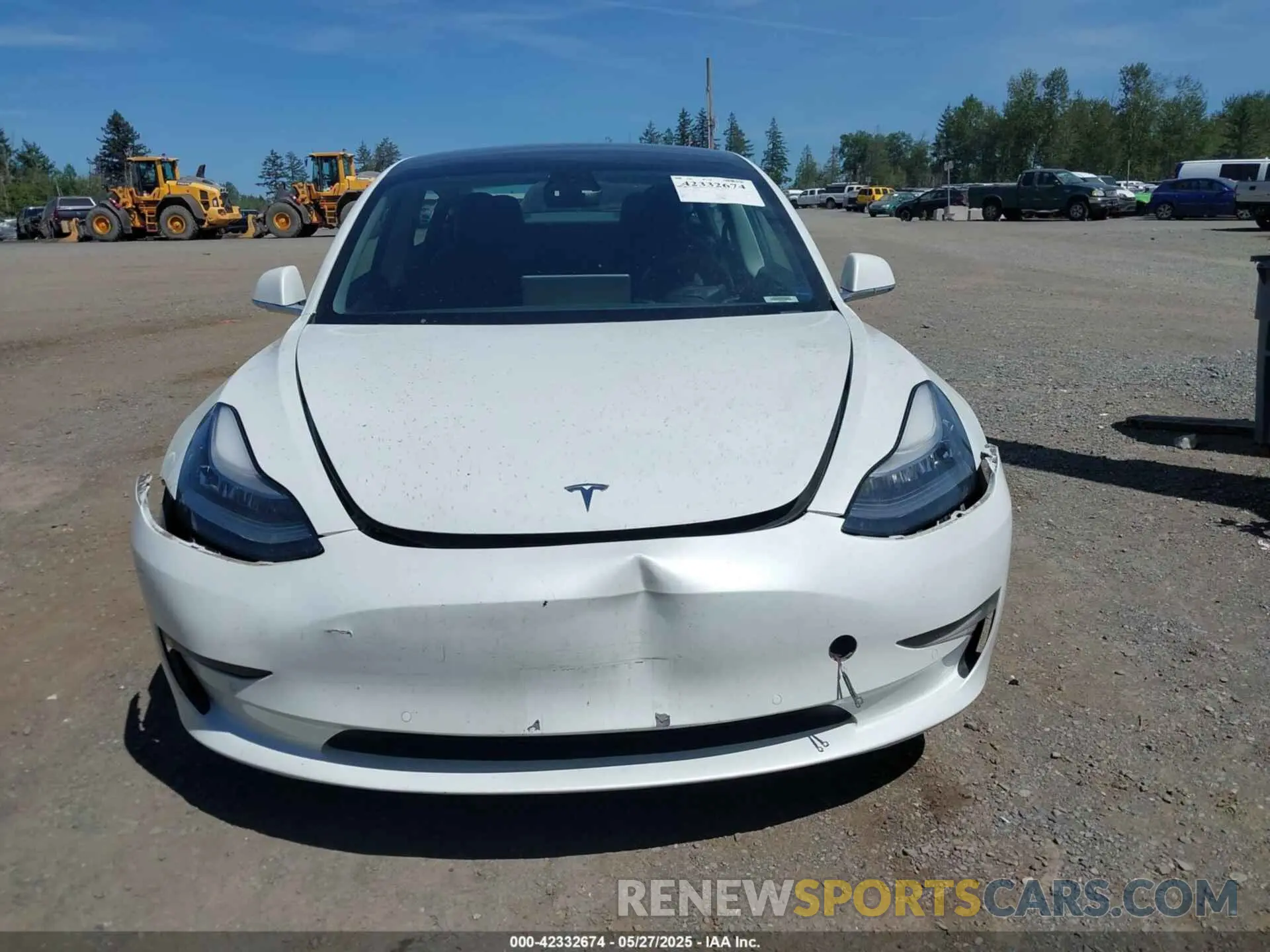 11 Photograph of a damaged car 5YJ3E1EB0LF787228 TESLA MODEL 3 2020