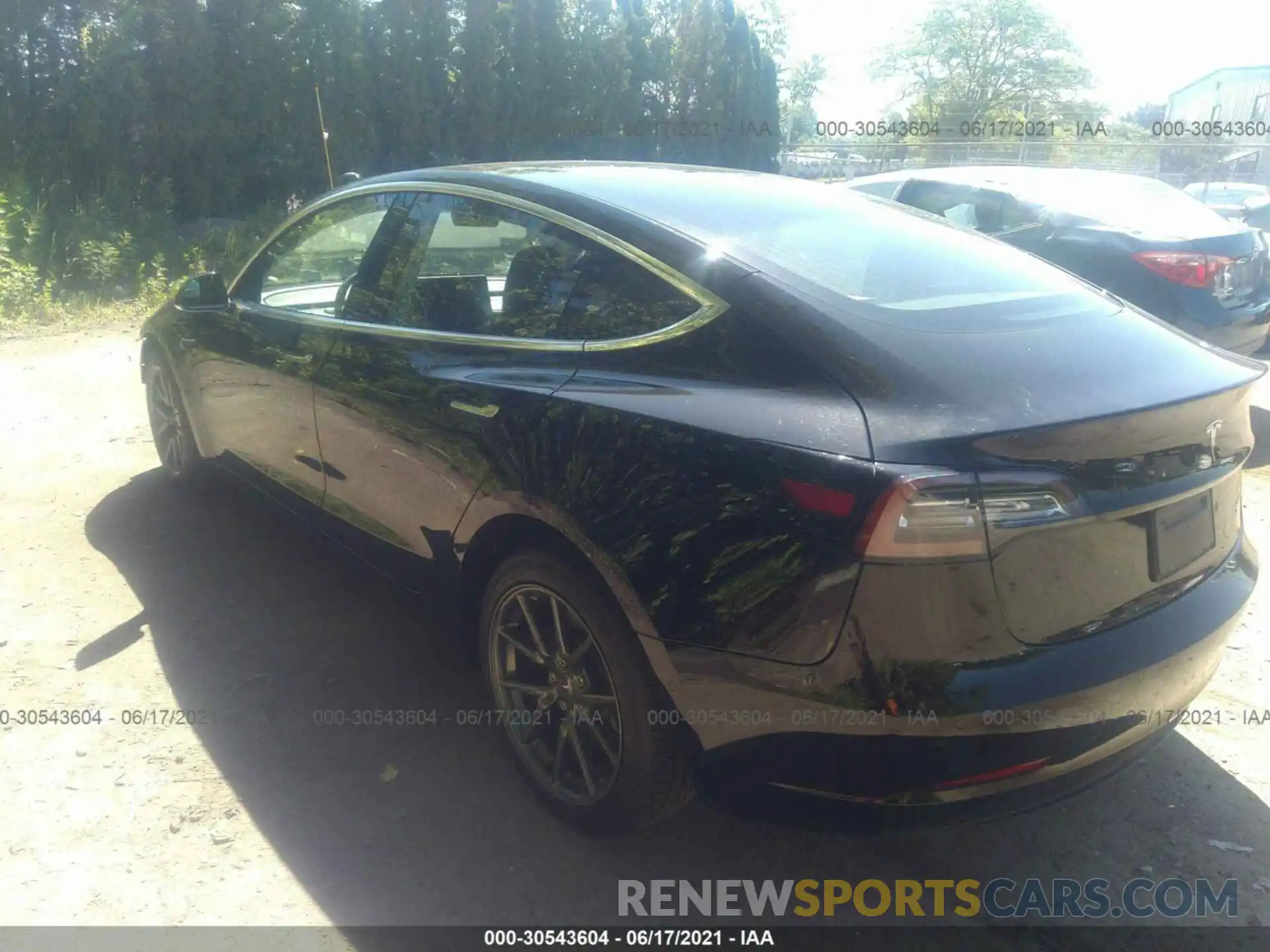 3 Photograph of a damaged car 5YJ3E1EB0LF790209 TESLA MODEL 3 2020