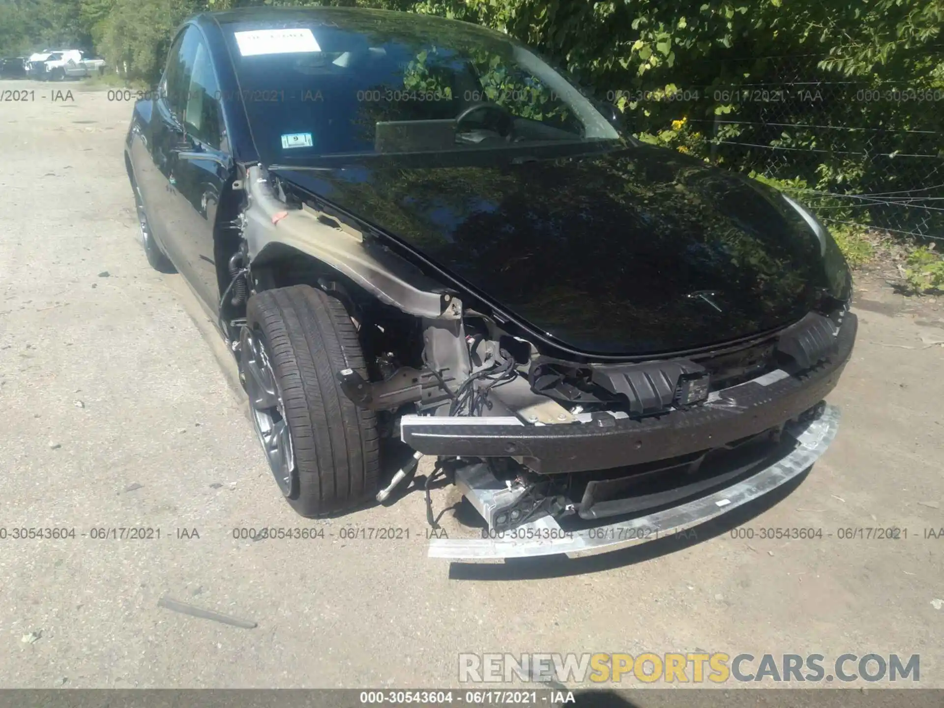 6 Photograph of a damaged car 5YJ3E1EB0LF790209 TESLA MODEL 3 2020