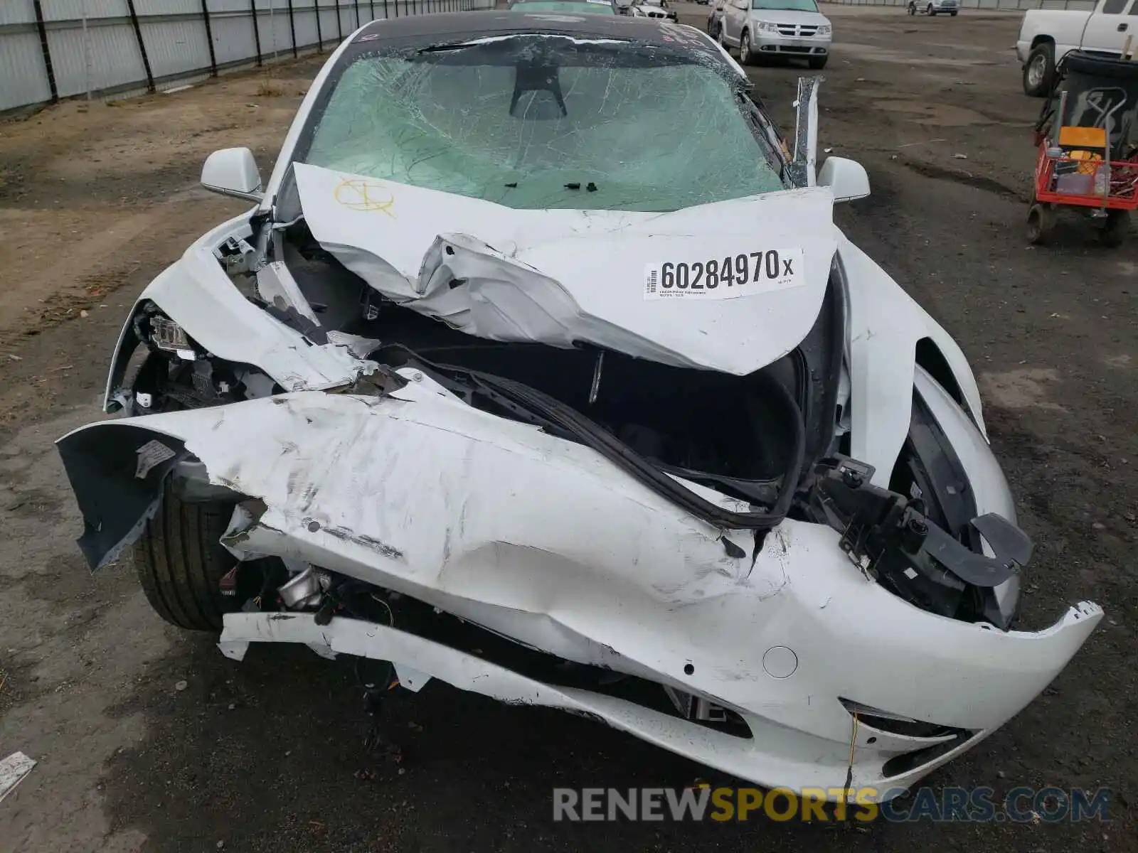 9 Photograph of a damaged car 5YJ3E1EB0LF801726 TESLA MODEL 3 2020