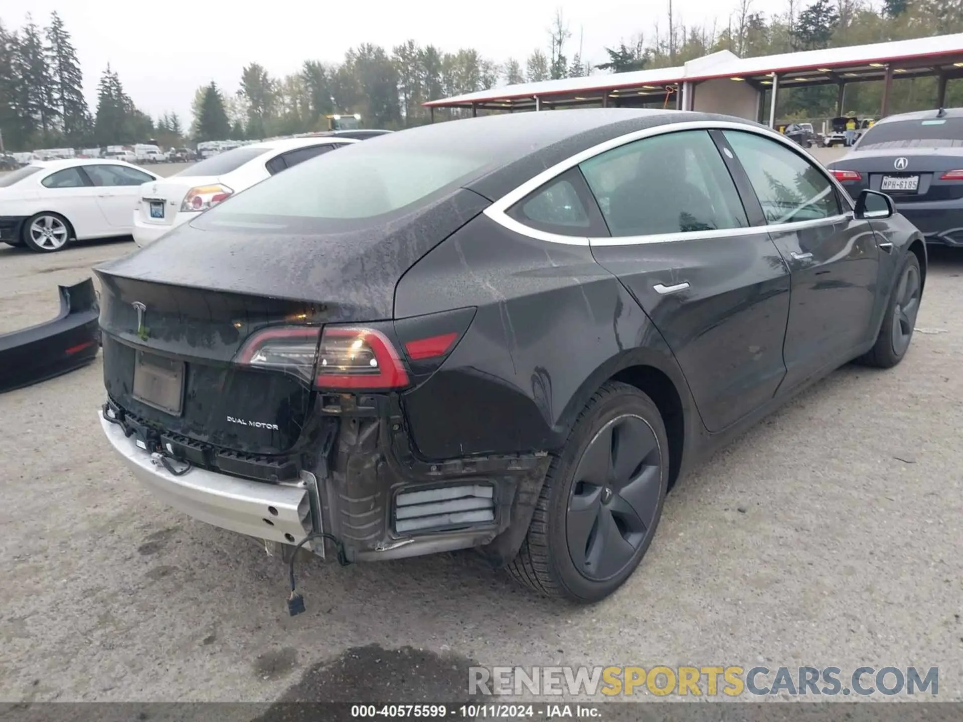 5 Photograph of a damaged car 5YJ3E1EB1LF599978 TESLA MODEL 3 2020