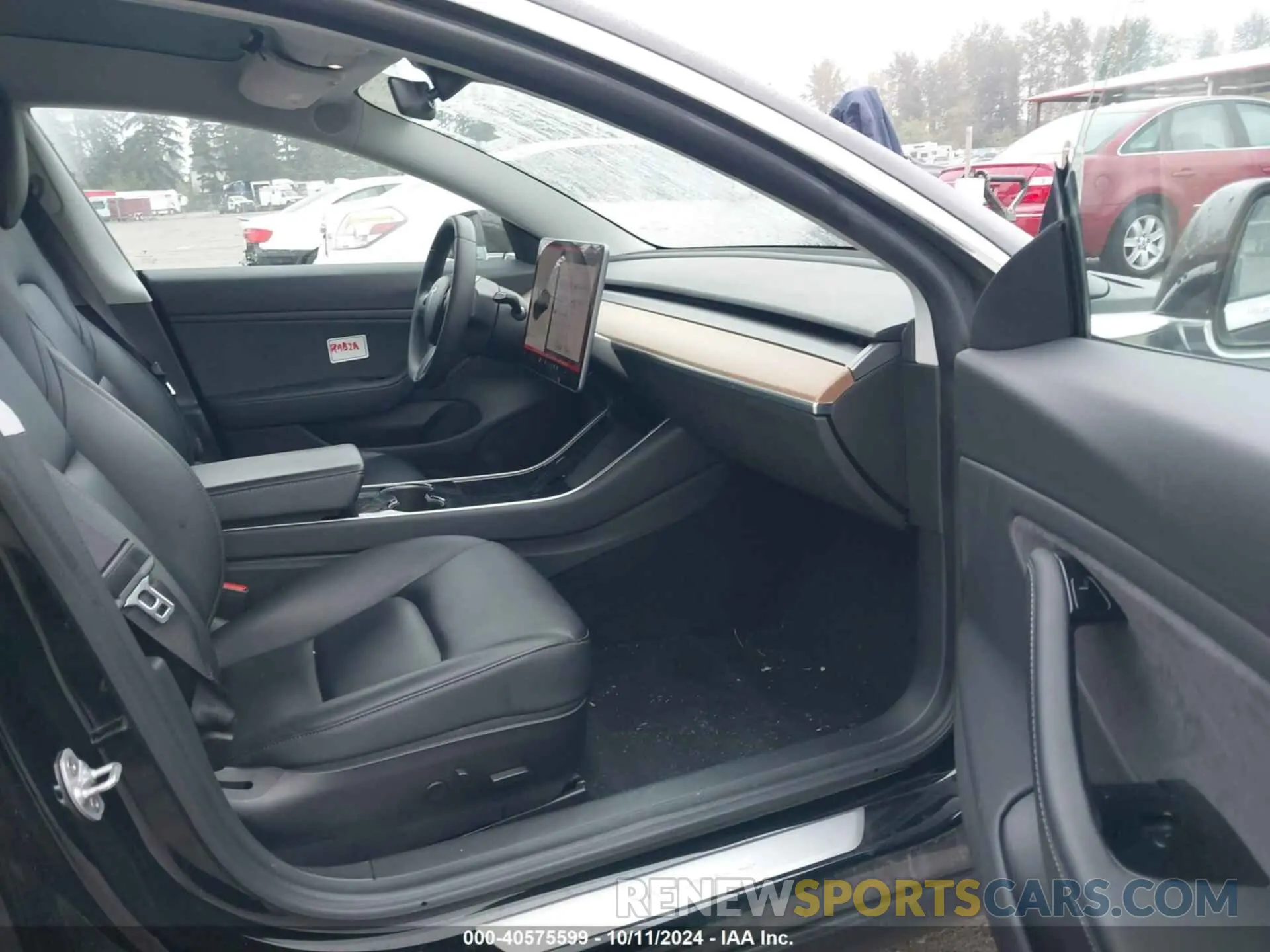 8 Photograph of a damaged car 5YJ3E1EB1LF599978 TESLA MODEL 3 2020