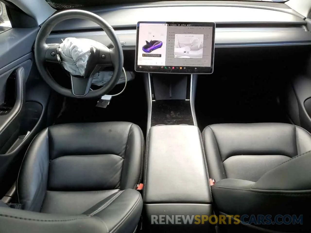 8 Photograph of a damaged car 5YJ3E1EB1LF616830 TESLA MODEL 3 2020