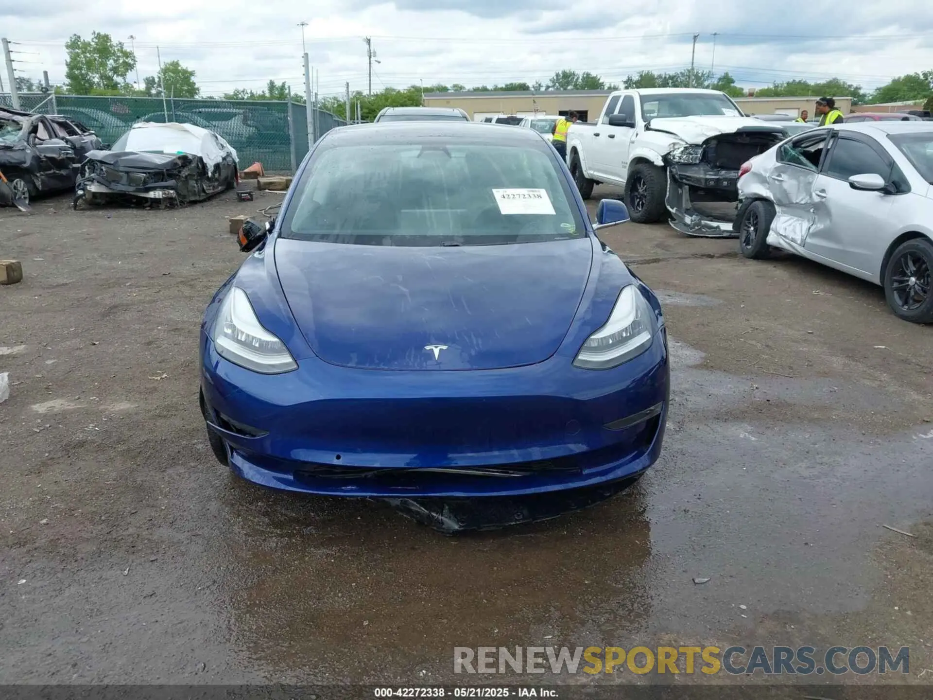 13 Photograph of a damaged car 5YJ3E1EB1LF617461 TESLA MODEL 3 2020