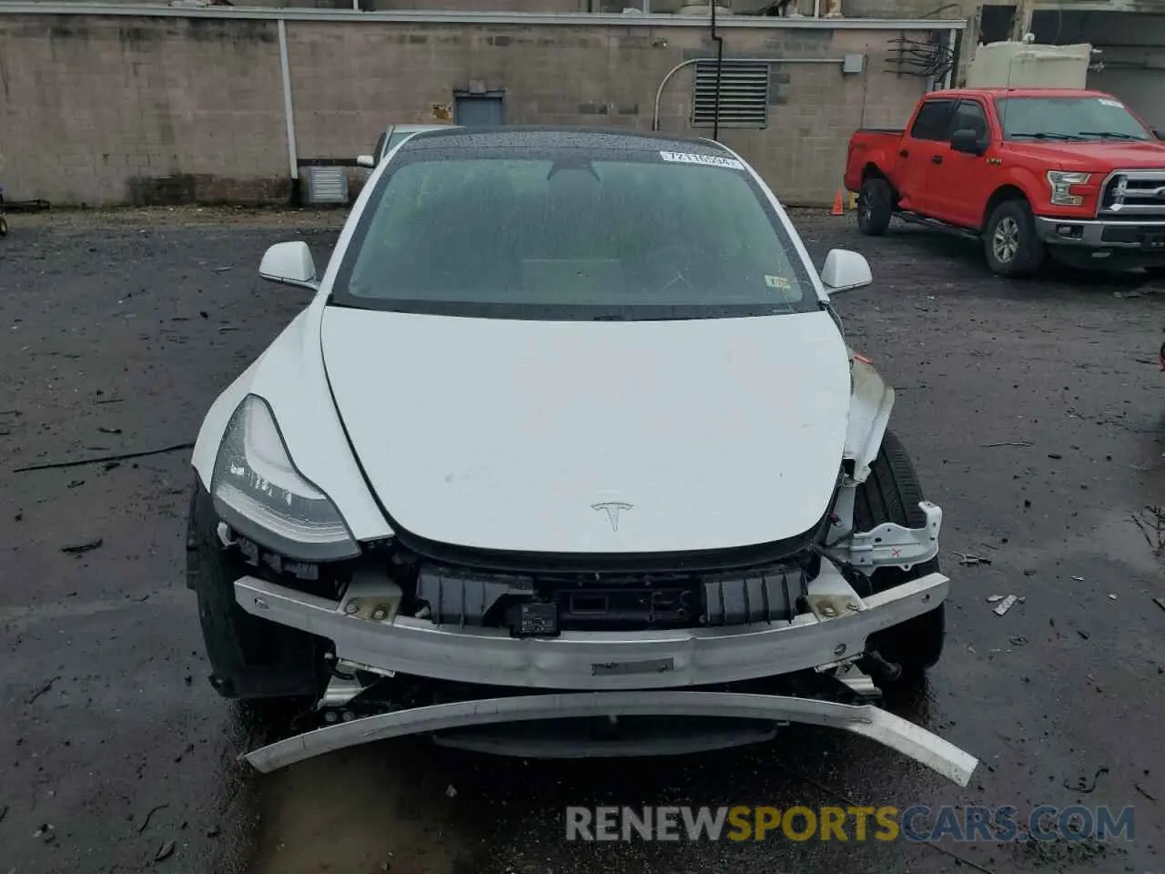 5 Photograph of a damaged car 5YJ3E1EB1LF617833 TESLA MODEL 3 2020