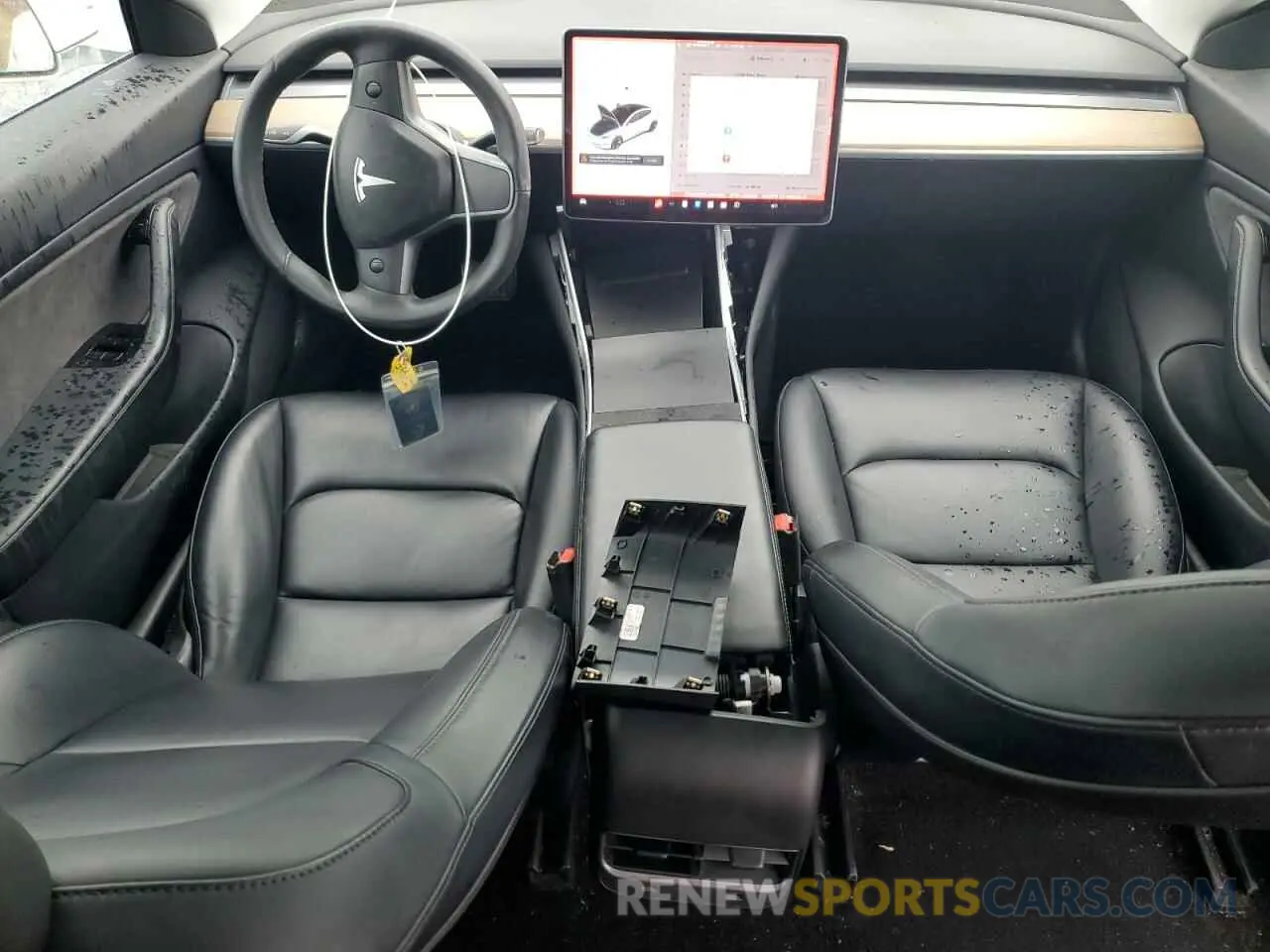 8 Photograph of a damaged car 5YJ3E1EB1LF617833 TESLA MODEL 3 2020
