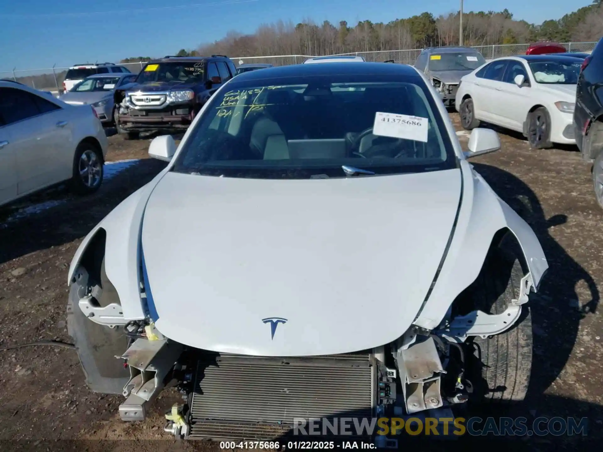 13 Photograph of a damaged car 5YJ3E1EB1LF621185 TESLA MODEL 3 2020