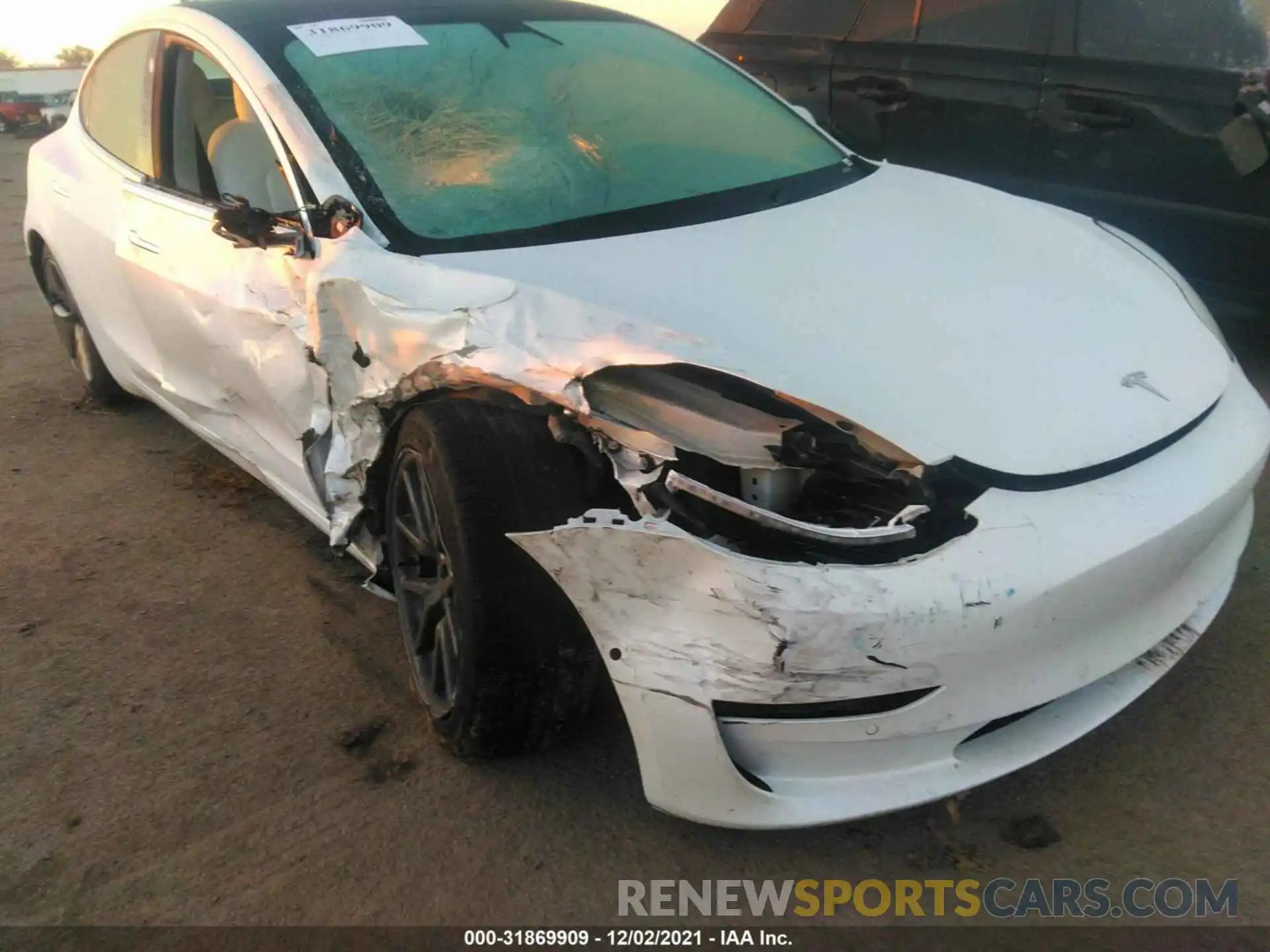 6 Photograph of a damaged car 5YJ3E1EB1LF639881 TESLA MODEL 3 2020