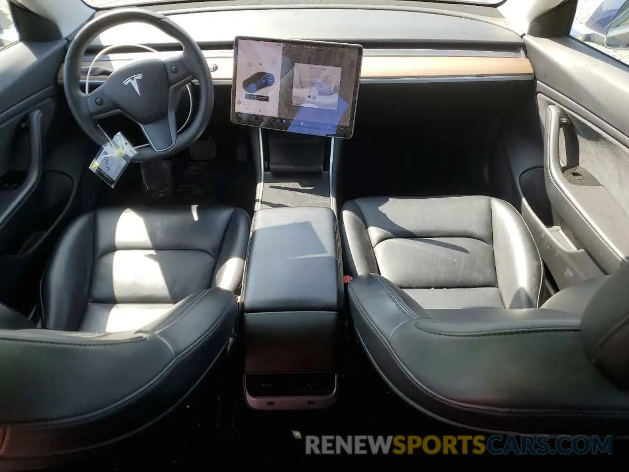 8 Photograph of a damaged car 5YJ3E1EB1LF650007 TESLA MODEL 3 2020