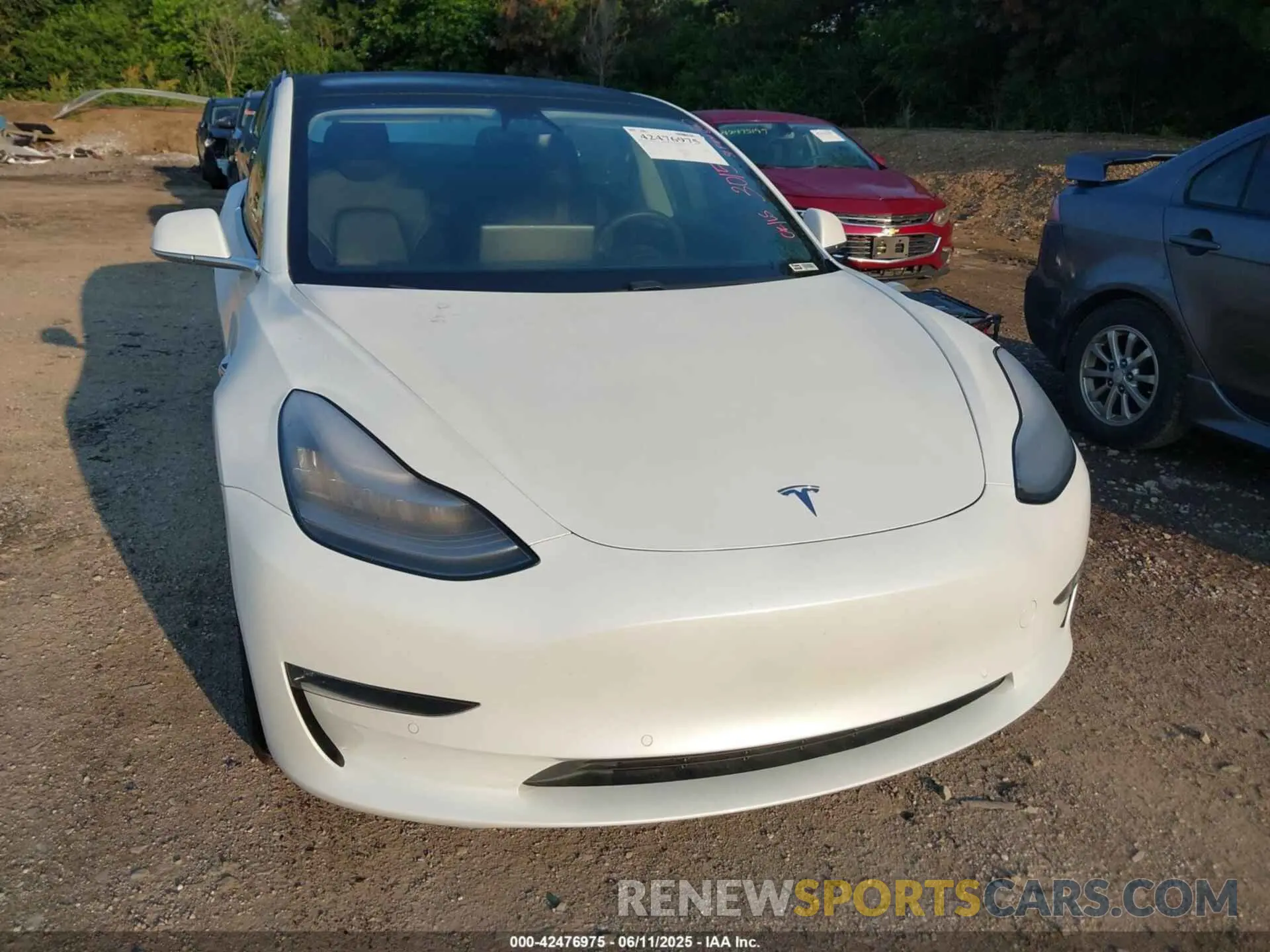 12 Photograph of a damaged car 5YJ3E1EB1LF665106 TESLA MODEL 3 2020