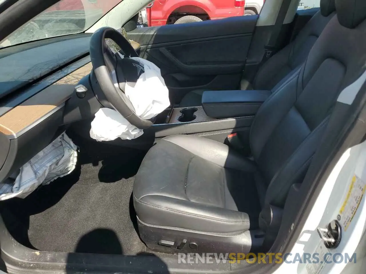 7 Photograph of a damaged car 5YJ3E1EB1LF665543 TESLA MODEL 3 2020