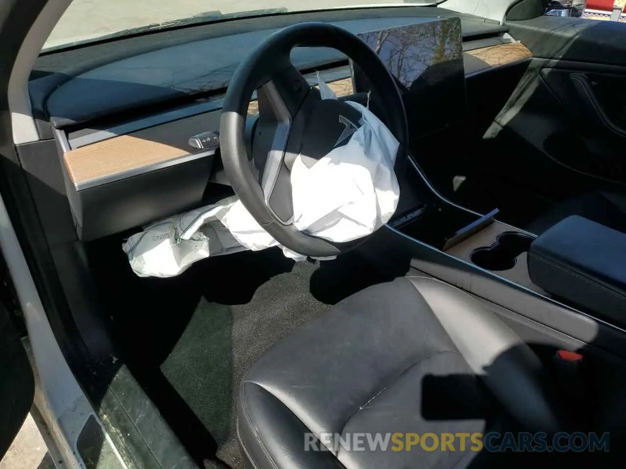 8 Photograph of a damaged car 5YJ3E1EB1LF665543 TESLA MODEL 3 2020
