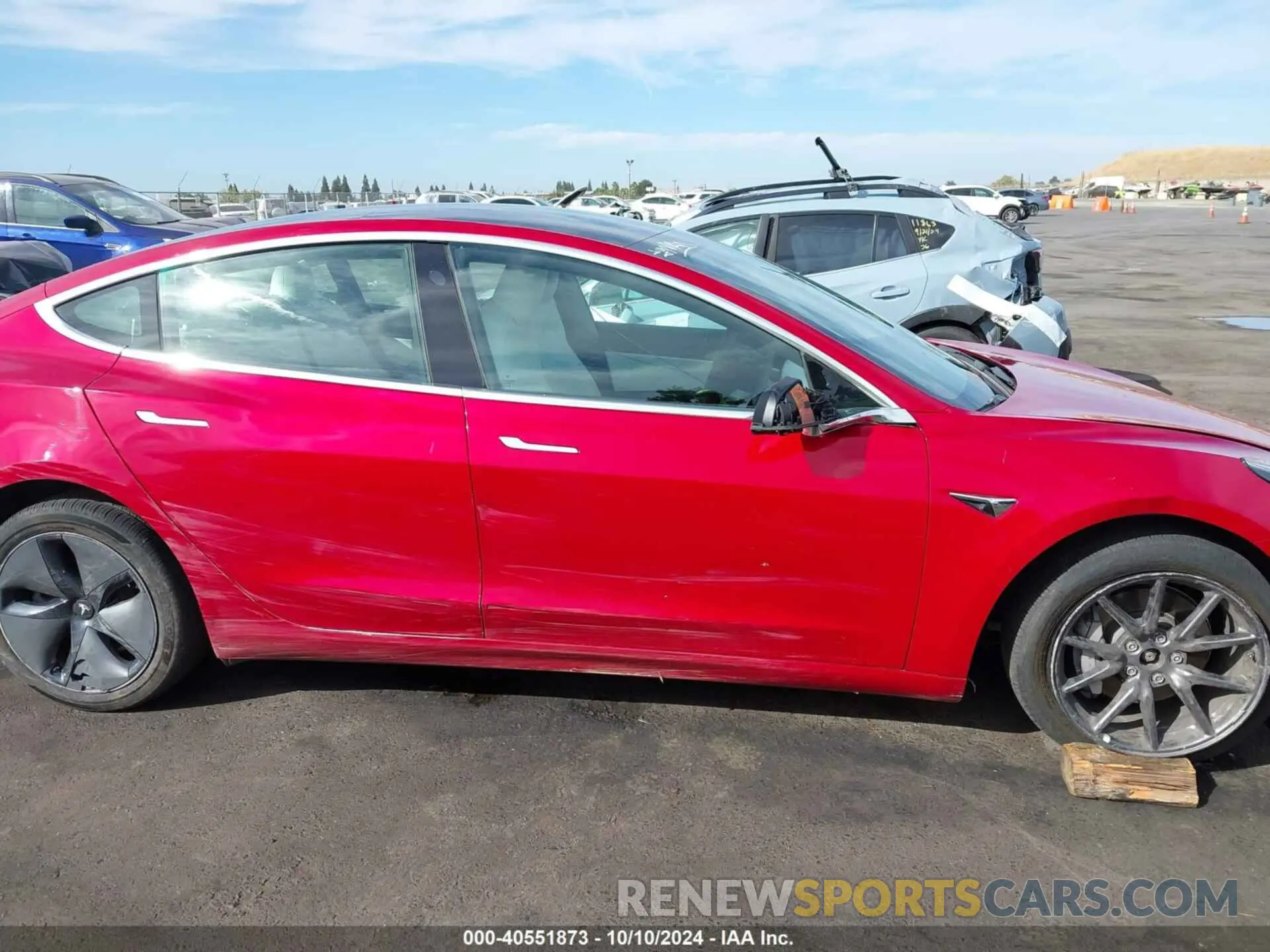 13 Photograph of a damaged car 5YJ3E1EB1LF668197 TESLA MODEL 3 2020