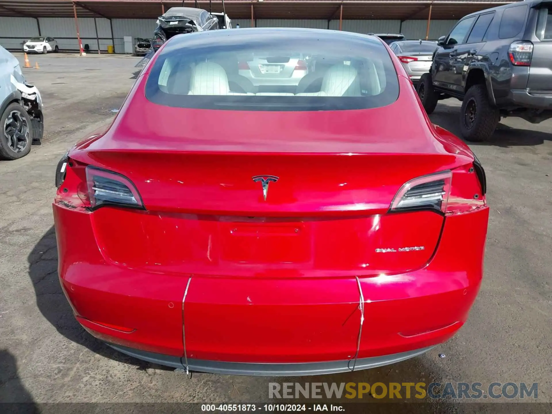 16 Photograph of a damaged car 5YJ3E1EB1LF668197 TESLA MODEL 3 2020