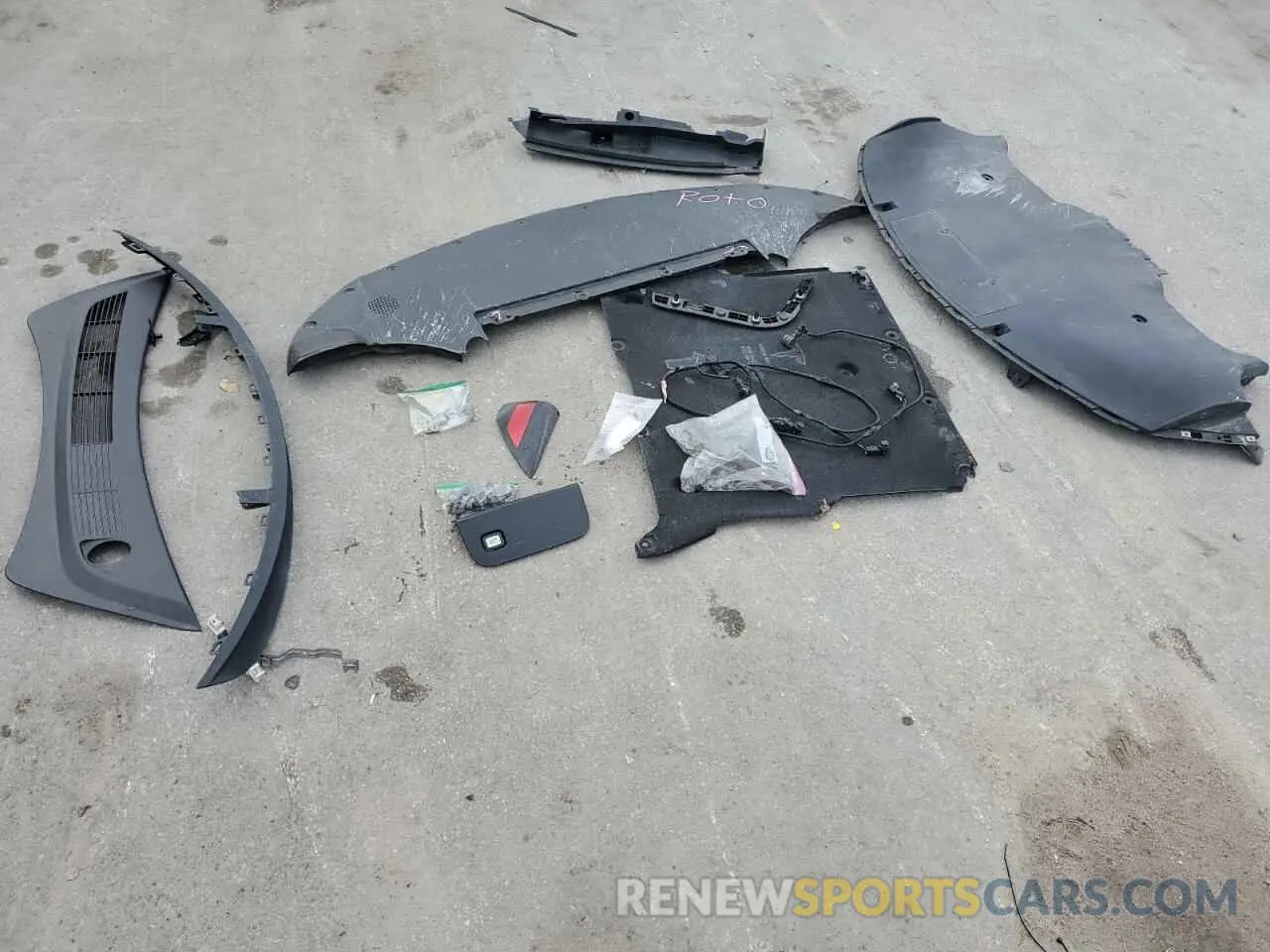 13 Photograph of a damaged car 5YJ3E1EB1LF735770 TESLA MODEL 3 2020