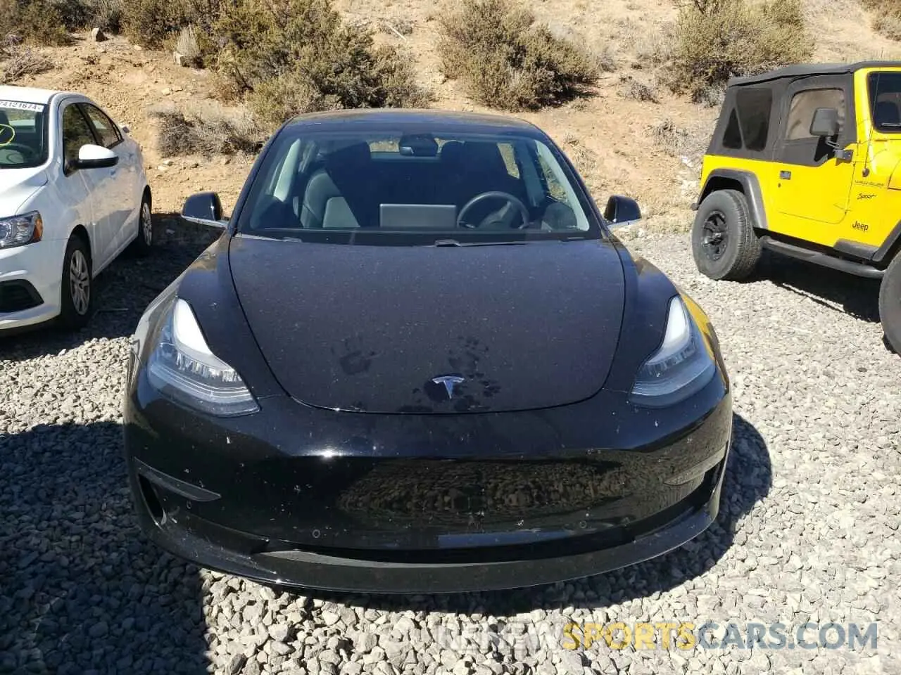 5 Photograph of a damaged car 5YJ3E1EB1LF746252 TESLA MODEL 3 2020