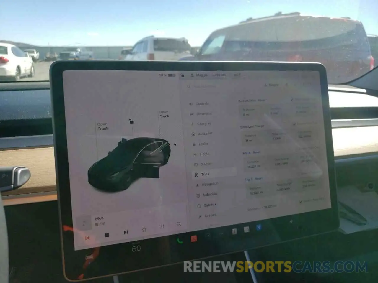 9 Photograph of a damaged car 5YJ3E1EB1LF746252 TESLA MODEL 3 2020