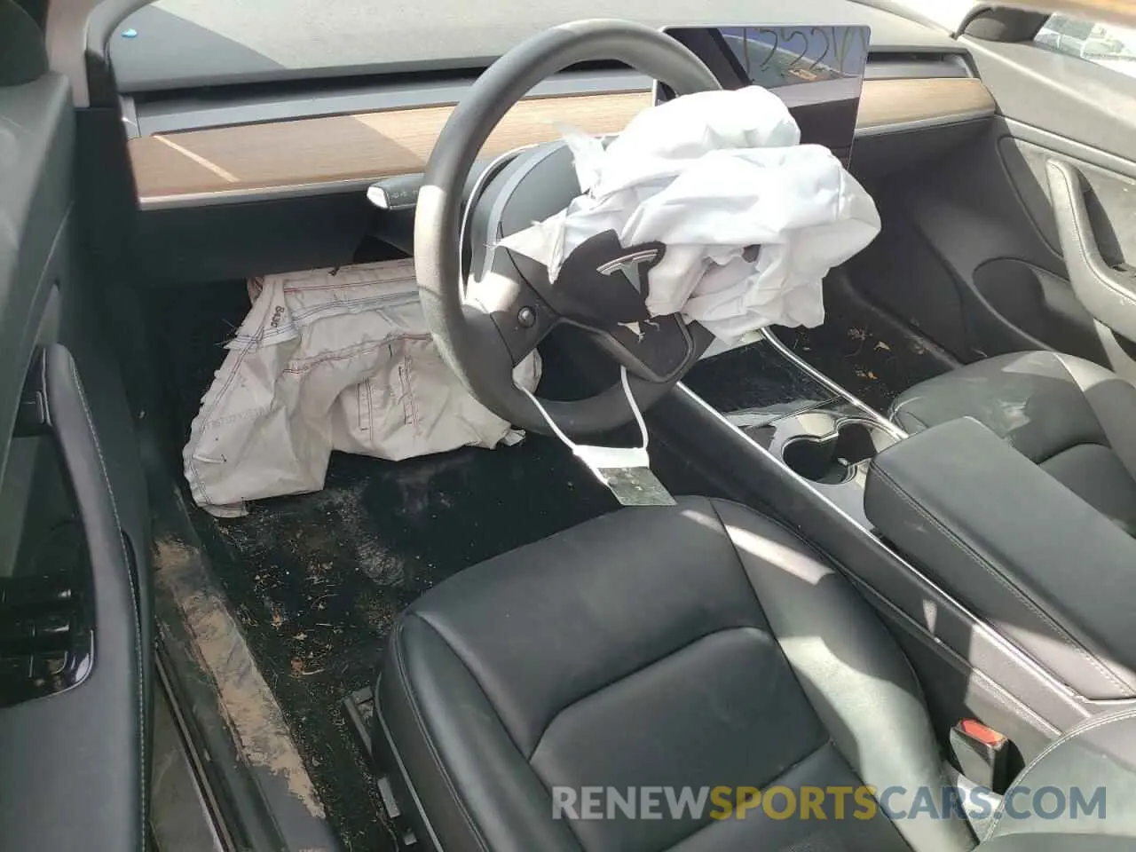 8 Photograph of a damaged car 5YJ3E1EB1LF790929 TESLA MODEL 3 2020