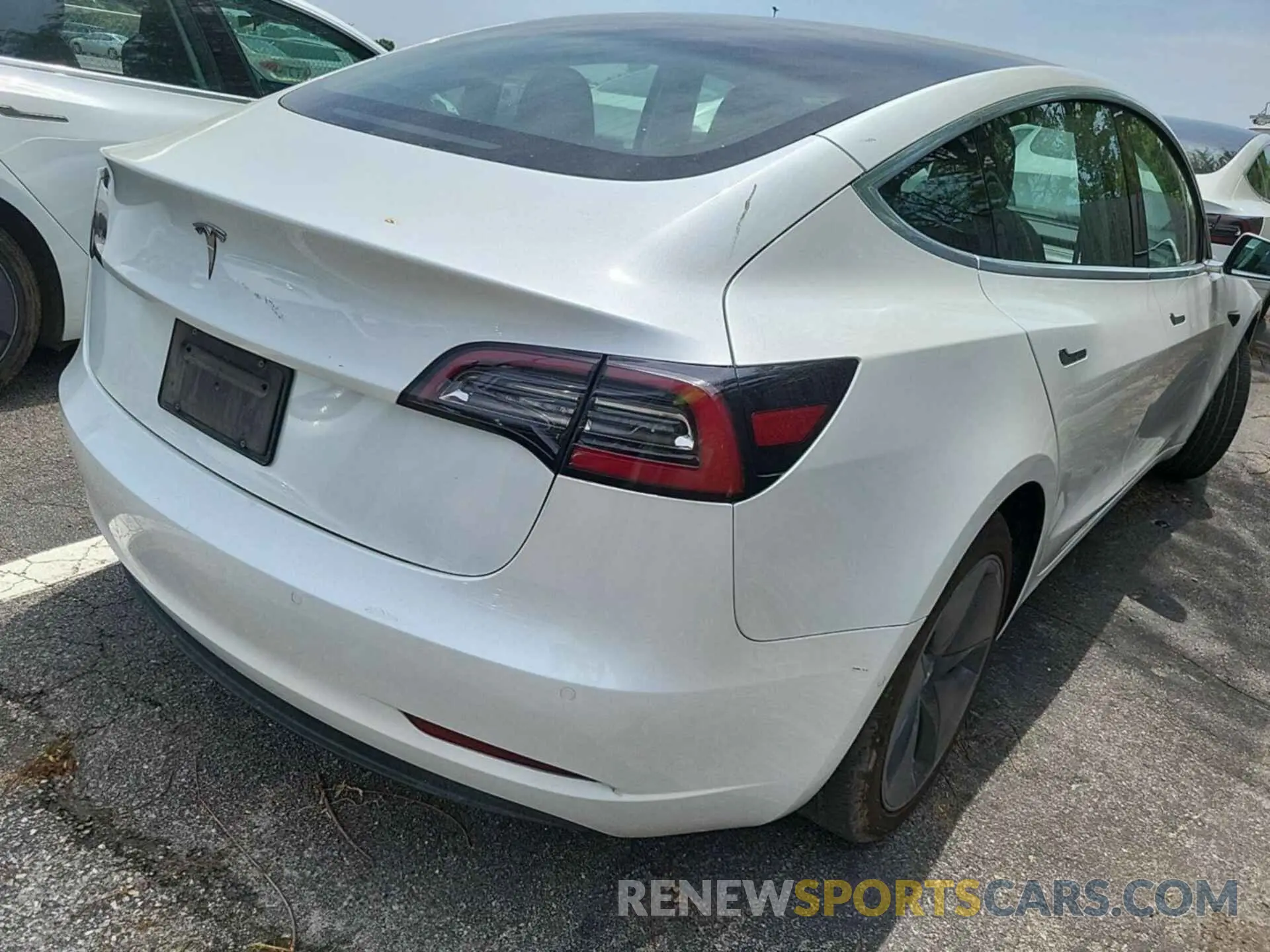 8 Photograph of a damaged car 5YJ3E1EB1LF793698 TESLA MODEL 3 2020