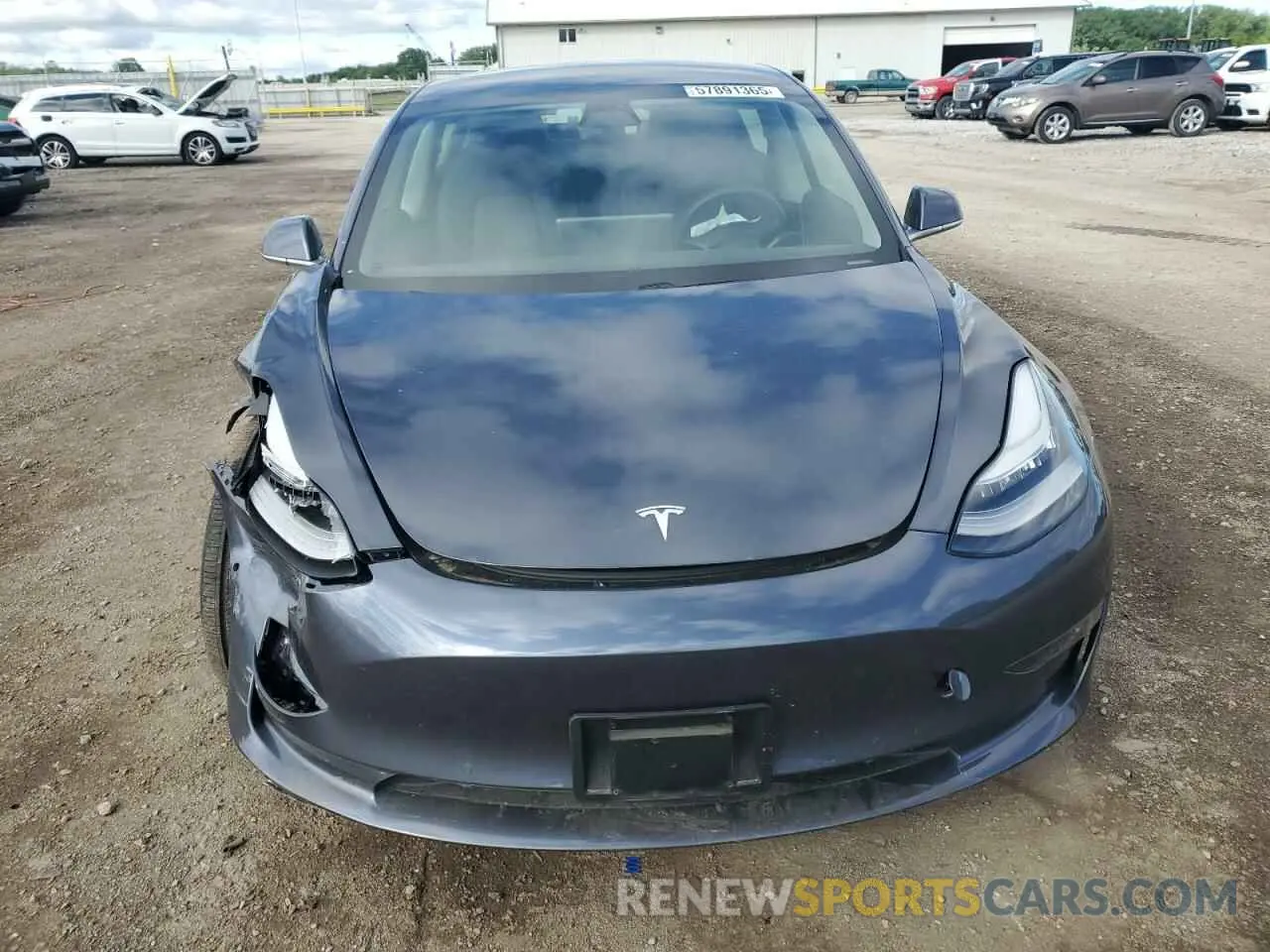5 Photograph of a damaged car 5YJ3E1EB2LF616464 TESLA MODEL 3 2020