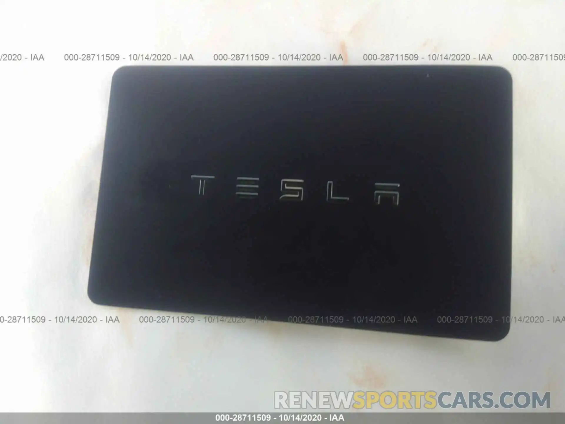 11 Photograph of a damaged car 5YJ3E1EB2LF617985 TESLA MODEL 3 2020