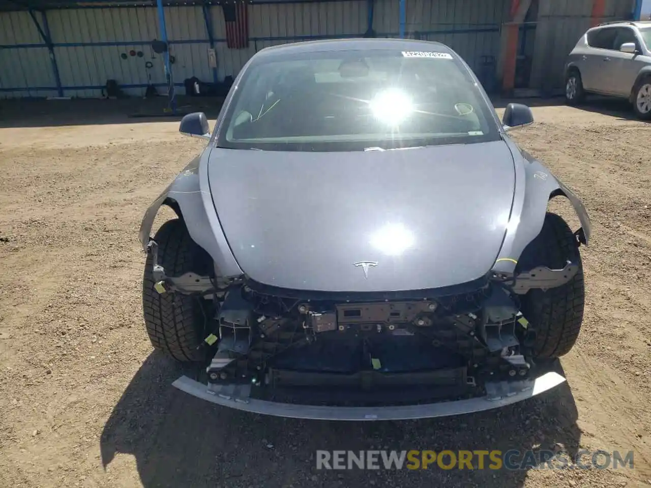 9 Photograph of a damaged car 5YJ3E1EB2LF635449 TESLA MODEL 3 2020