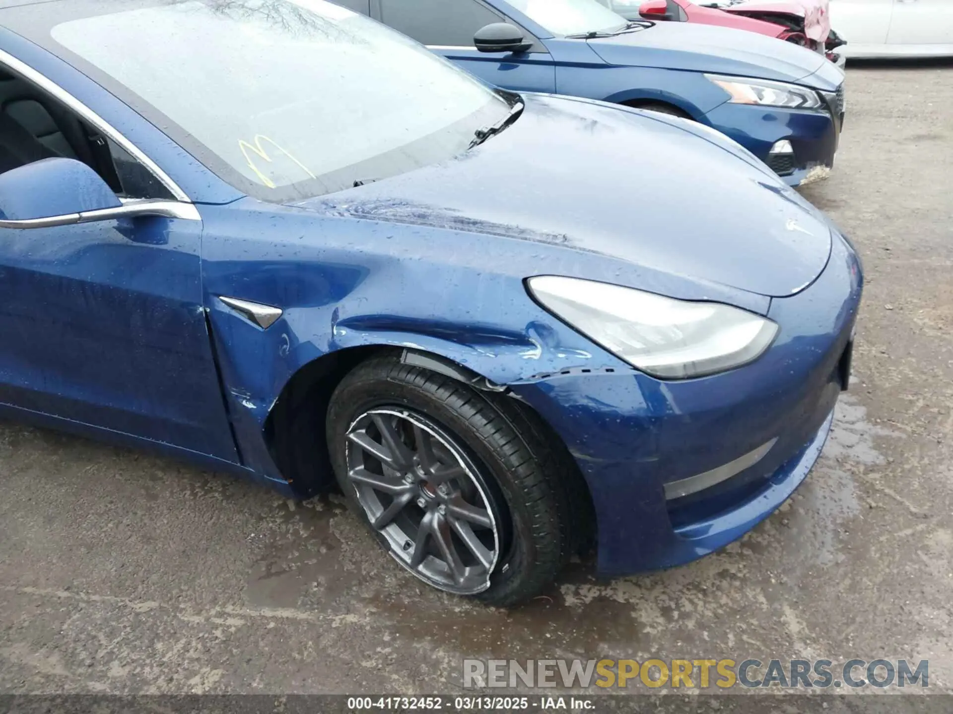 6 Photograph of a damaged car 5YJ3E1EB2LF636407 TESLA MODEL 3 2020