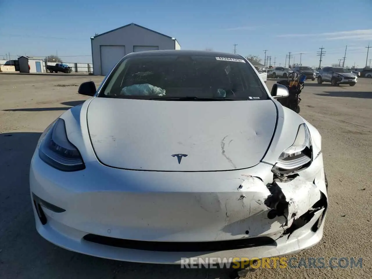 5 Photograph of a damaged car 5YJ3E1EB2LF636567 TESLA MODEL 3 2020
