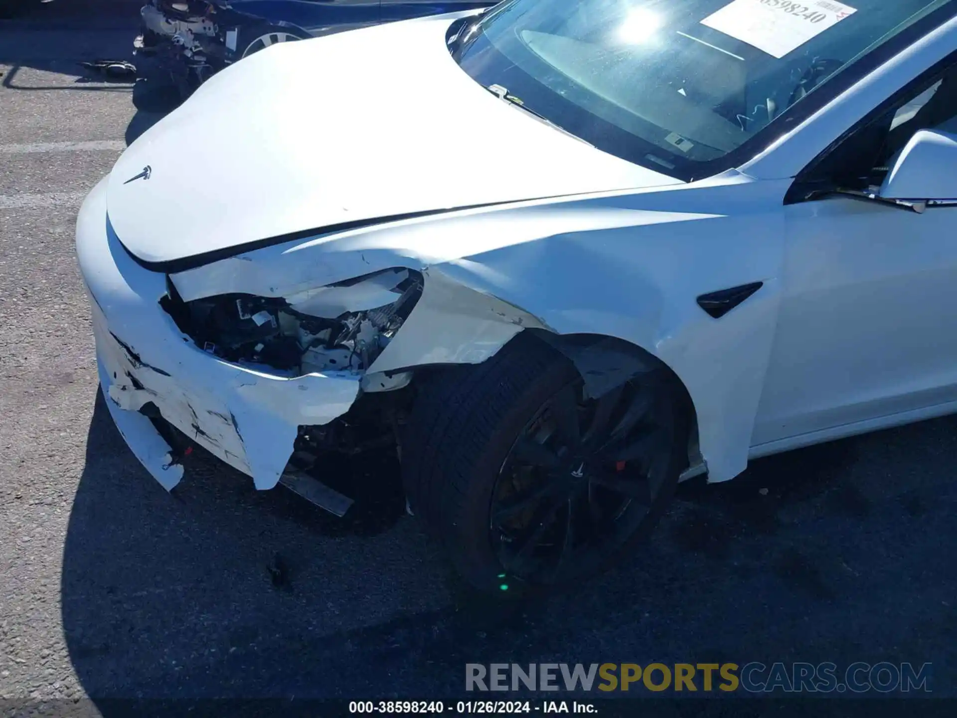 6 Photograph of a damaged car 5YJ3E1EB2LF640456 TESLA MODEL 3 2020